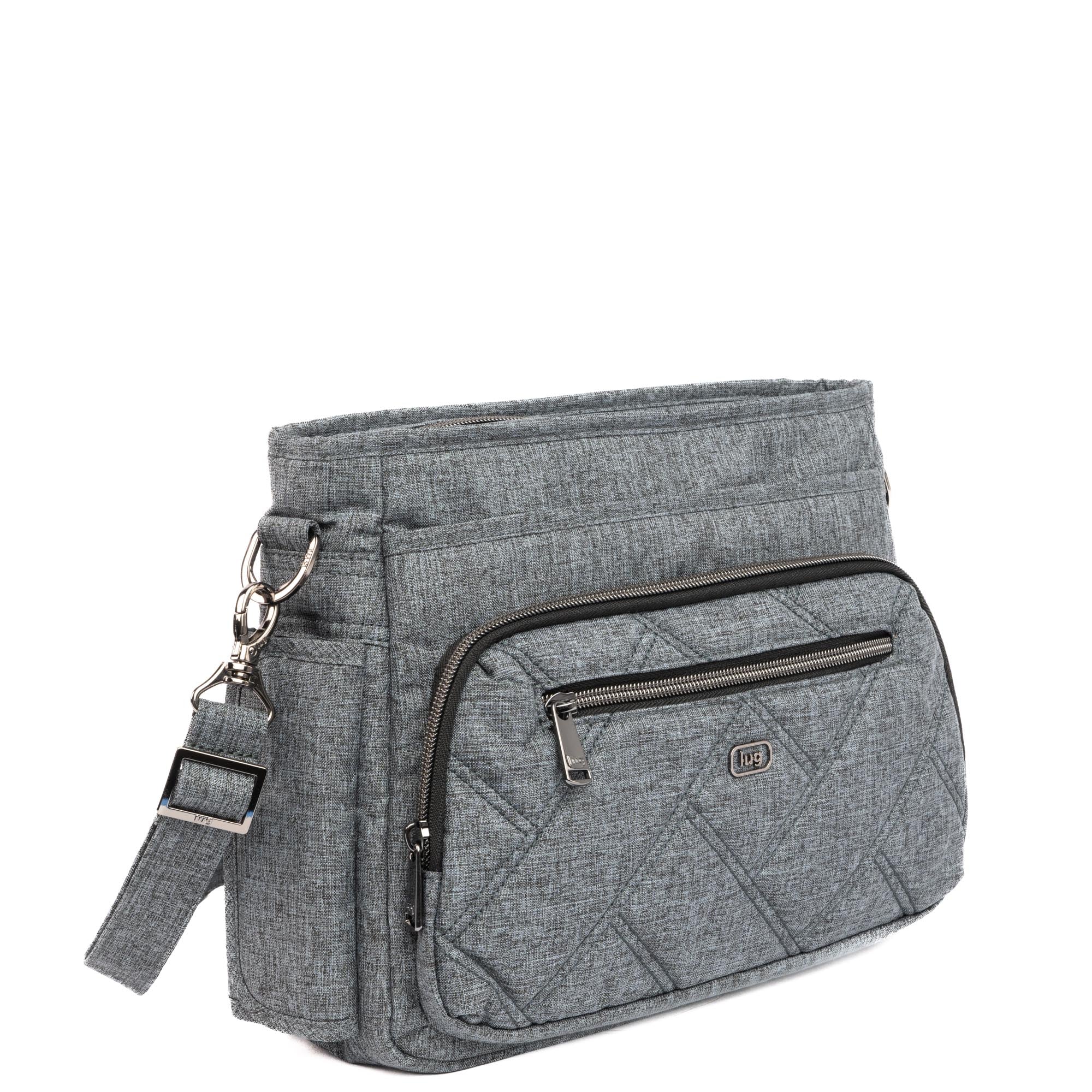 Shimmy SE Crossbody Bag - GUNMETAL GREY - ShimmySE_HeatherGrey_02