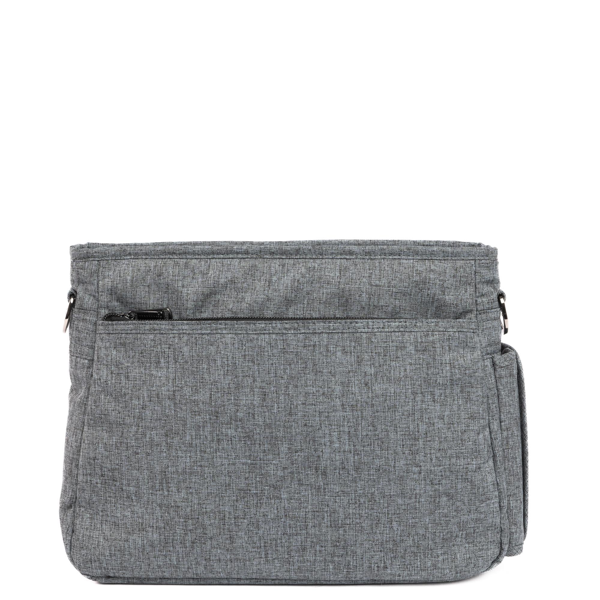 Shimmy SE Crossbody Bag - GUNMETAL GREY - ShimmySE_HeatherGrey_04