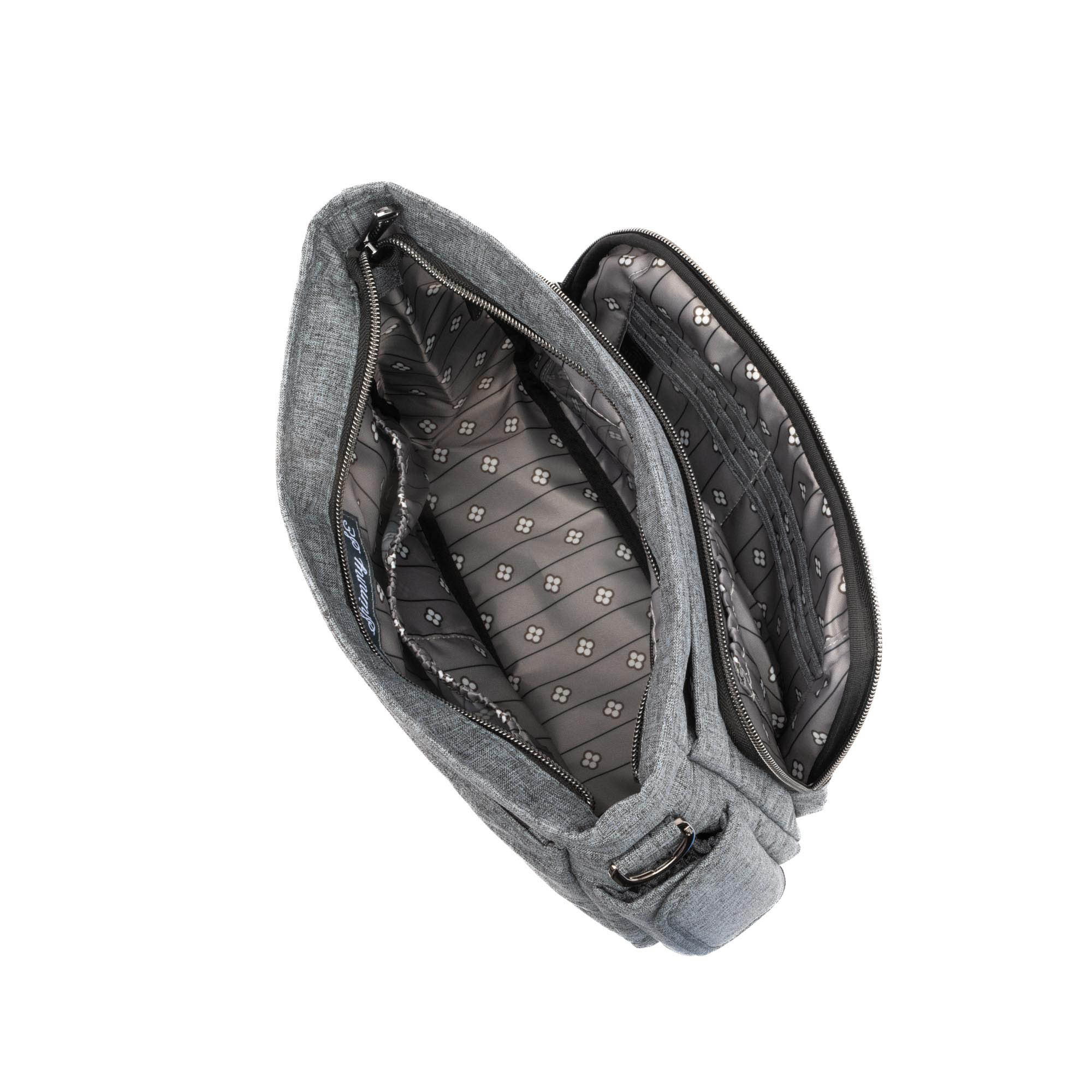 Shimmy SE Crossbody Bag - GUNMETAL GREY - ShimmySE_HeatherGrey_05