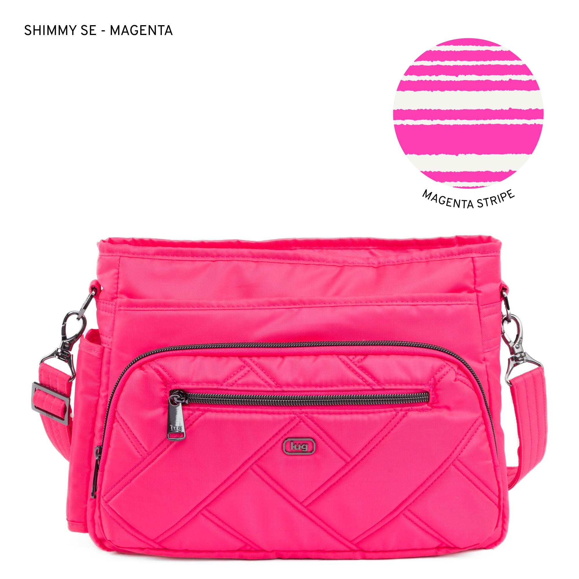 Shimmy SE Crossbody Bag - MAGENTA 2 - ShimmySE_Magenta_LL