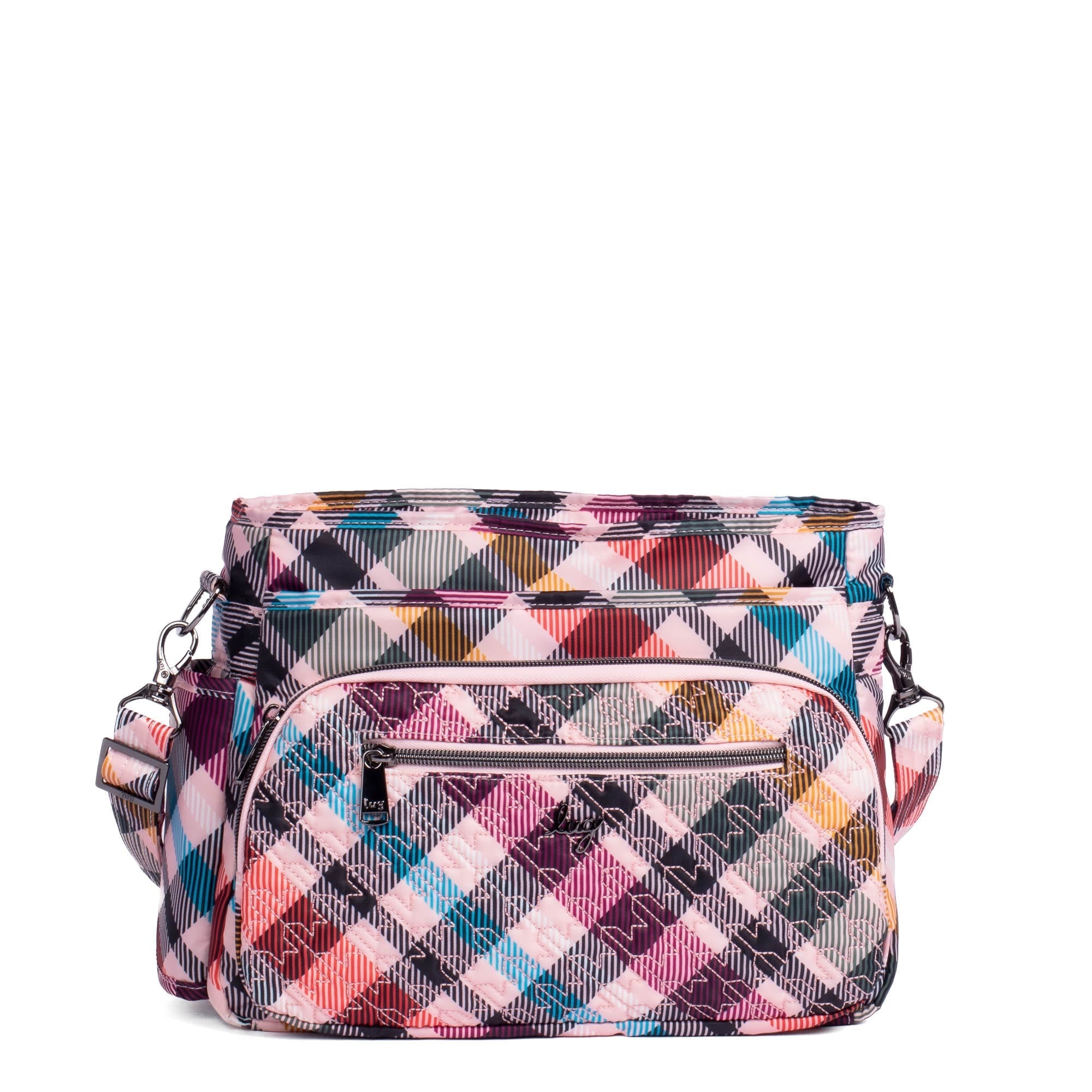 Shimmy SE Crossbody Bag - PINK PLAID - ShimmySE_PinkPlaid_01_7fd89636-d990-4648-9f7e-6c55afc0a850