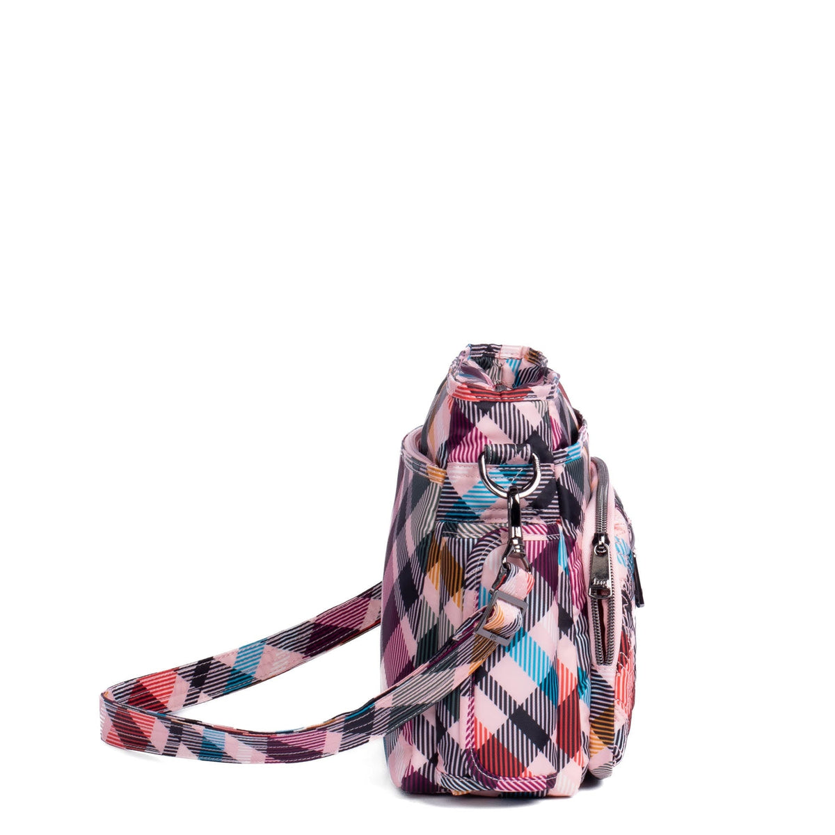 Shimmy SE Crossbody Bag - PINK PLAID - ShimmySE_PinkPlaid_03_f7cb60de-1fc6-42d7-8f01-c2e88f5d4d66