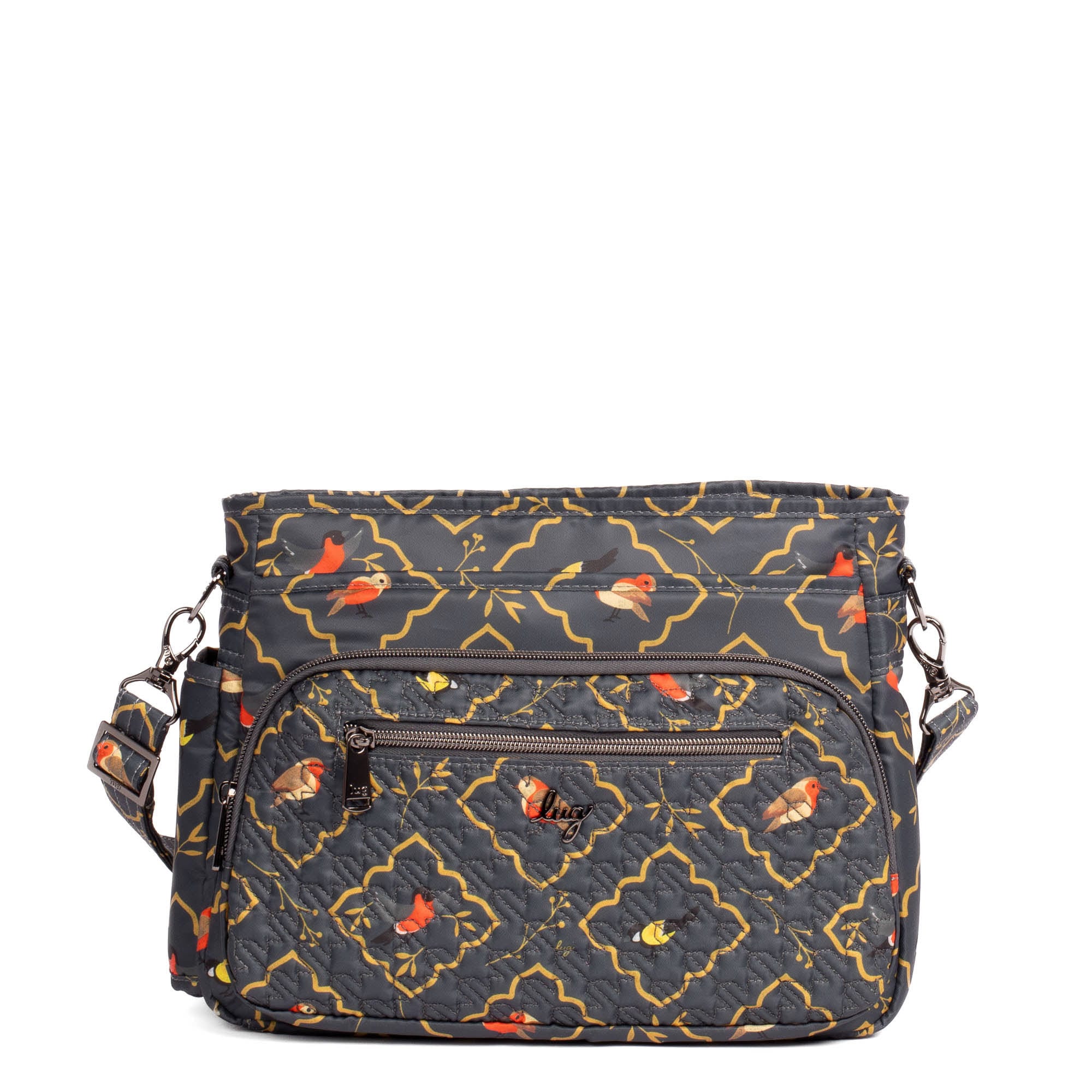 Shimmy SE Crossbody Bag - SONGBIRDS GREY - ShimmySE_SongbirdsGrey_01_b58c5e0f-7881-4805-a98e-399880d5f878