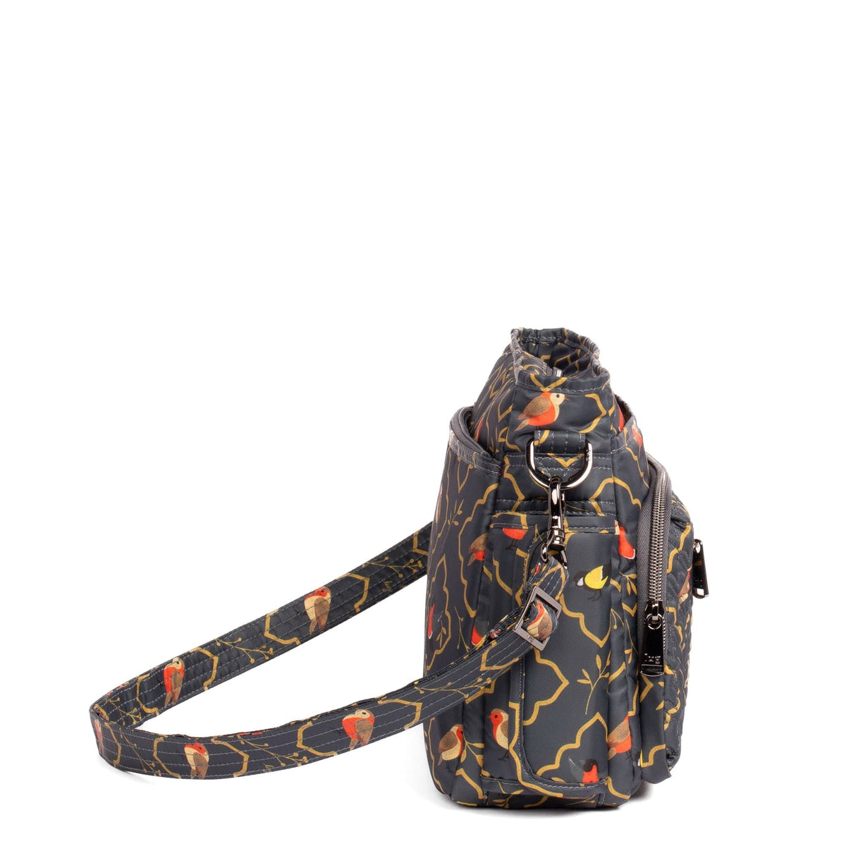 Shimmy SE Crossbody Bag - SONGBIRDS GREY - ShimmySE_SongbirdsGrey_032_d25d07bf-8490-4511-9119-593fcde932b0