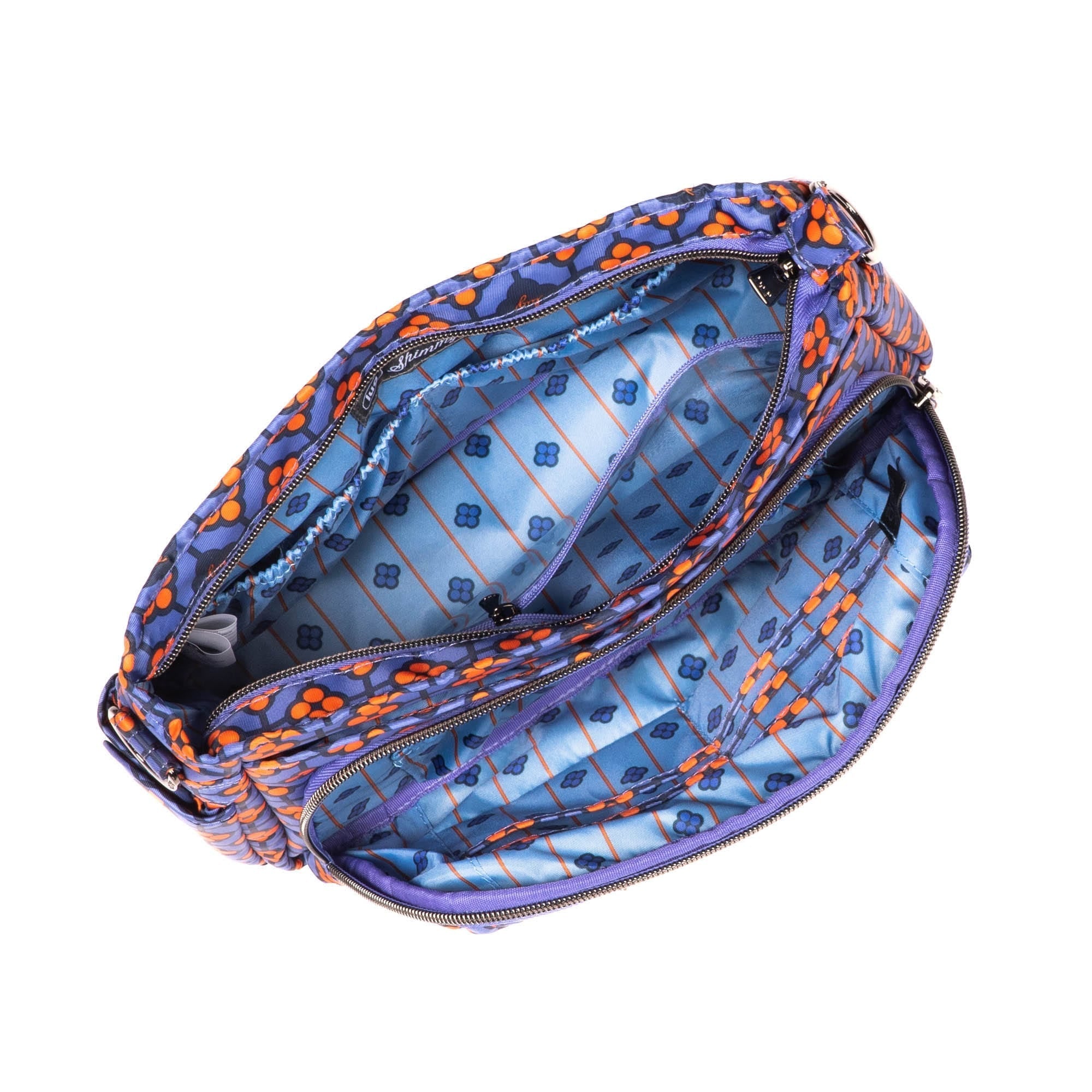 Shimmy SE Crossbody Bag - VERY BERRY BLUE - ShimmySE_VeryBerryBlue_05