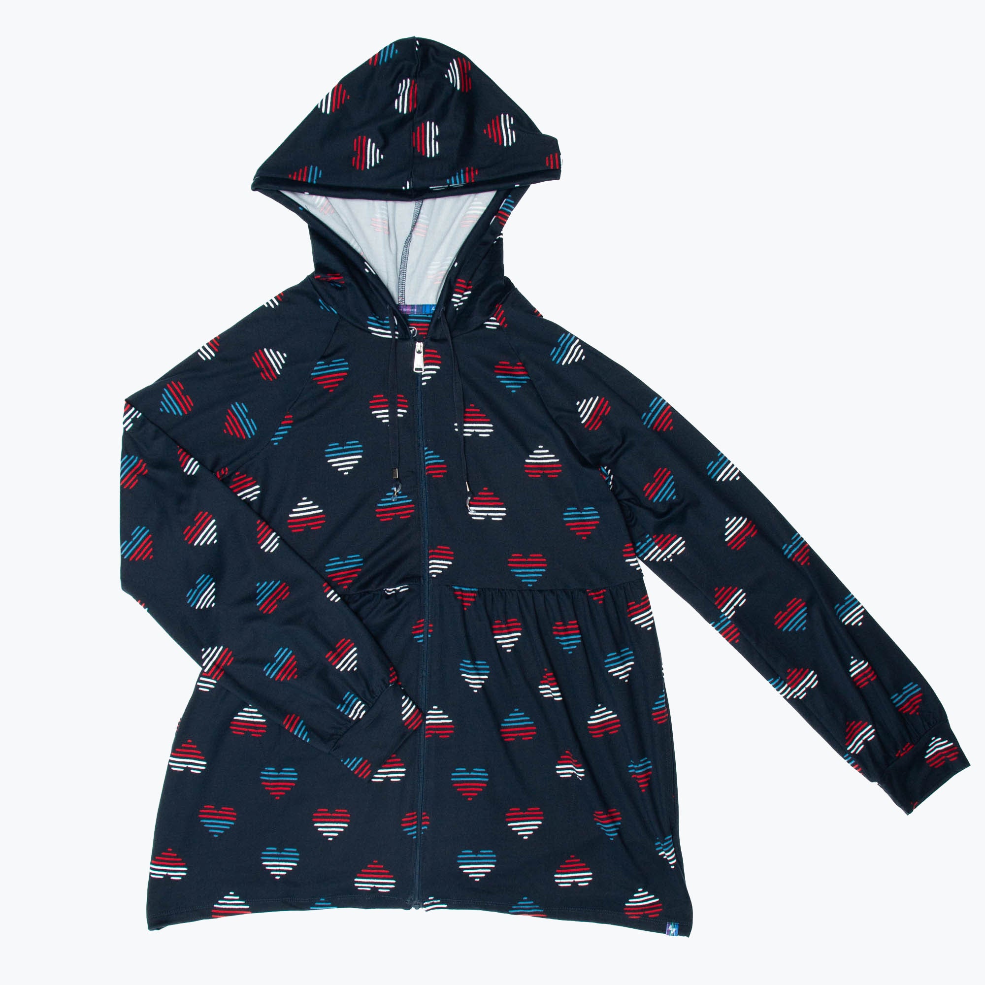 Shimmy Brushed Jersey Zip Up - HEARTS LIBERTY - Shimmy_HeartsLiberty_Flatlay_01_8f8a1f7e-0ba9-436d-b25c-9acb4775963f