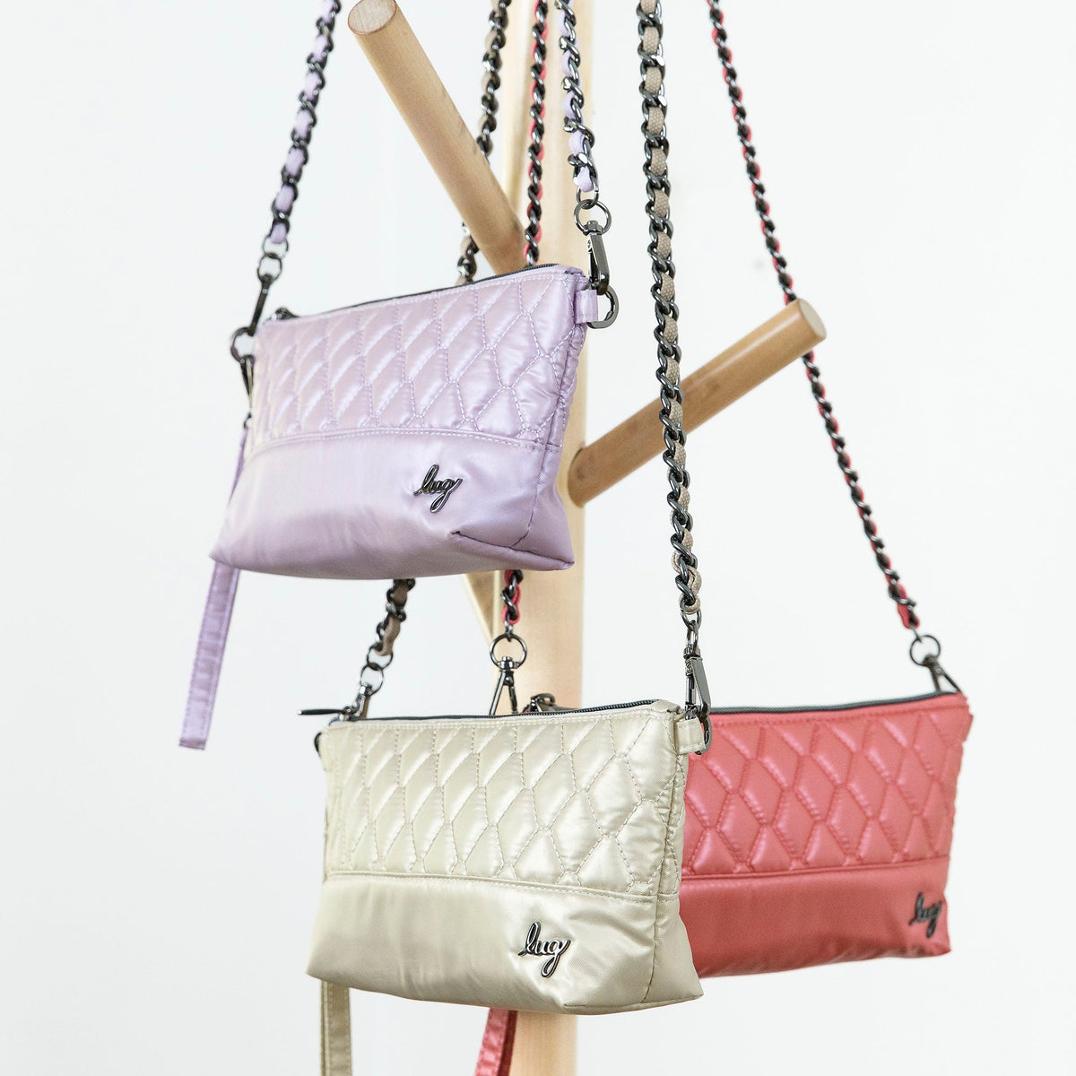 Shiplap RFID Wristlet Pouch