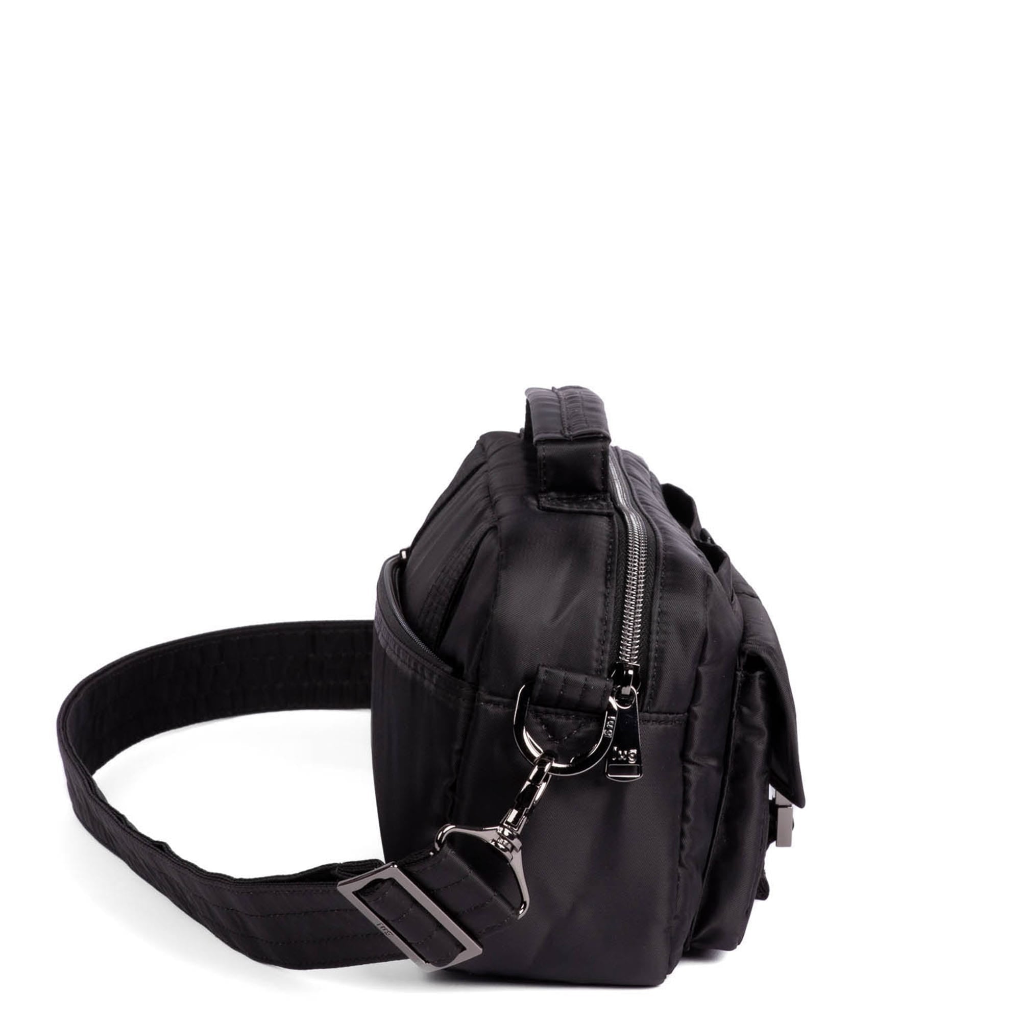 Sidecar Convertible Crossbody Bag - BLACK - Sidecar_Black_03