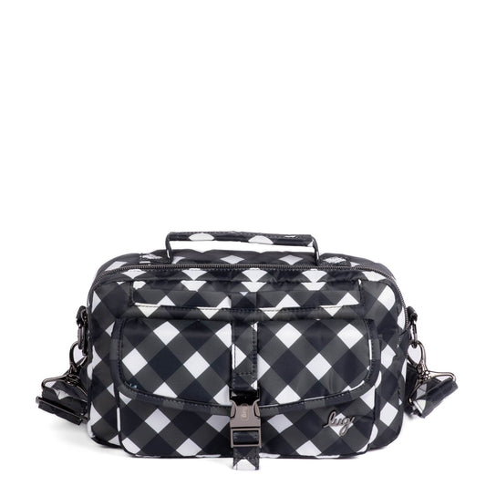 Sidecar Convertible Crossbody Bag - - Sidecar_GinghamBlack_01_8aada509-df3b-4dfa-a6b4-830f9dc0ff73