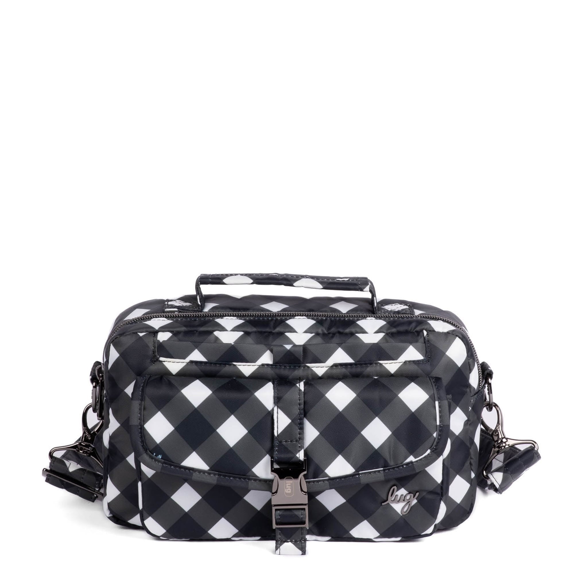 Sidecar Convertible Crossbody Bag - - Sidecar_GinghamBlack_01_8aada509-df3b-4dfa-a6b4-830f9dc0ff73