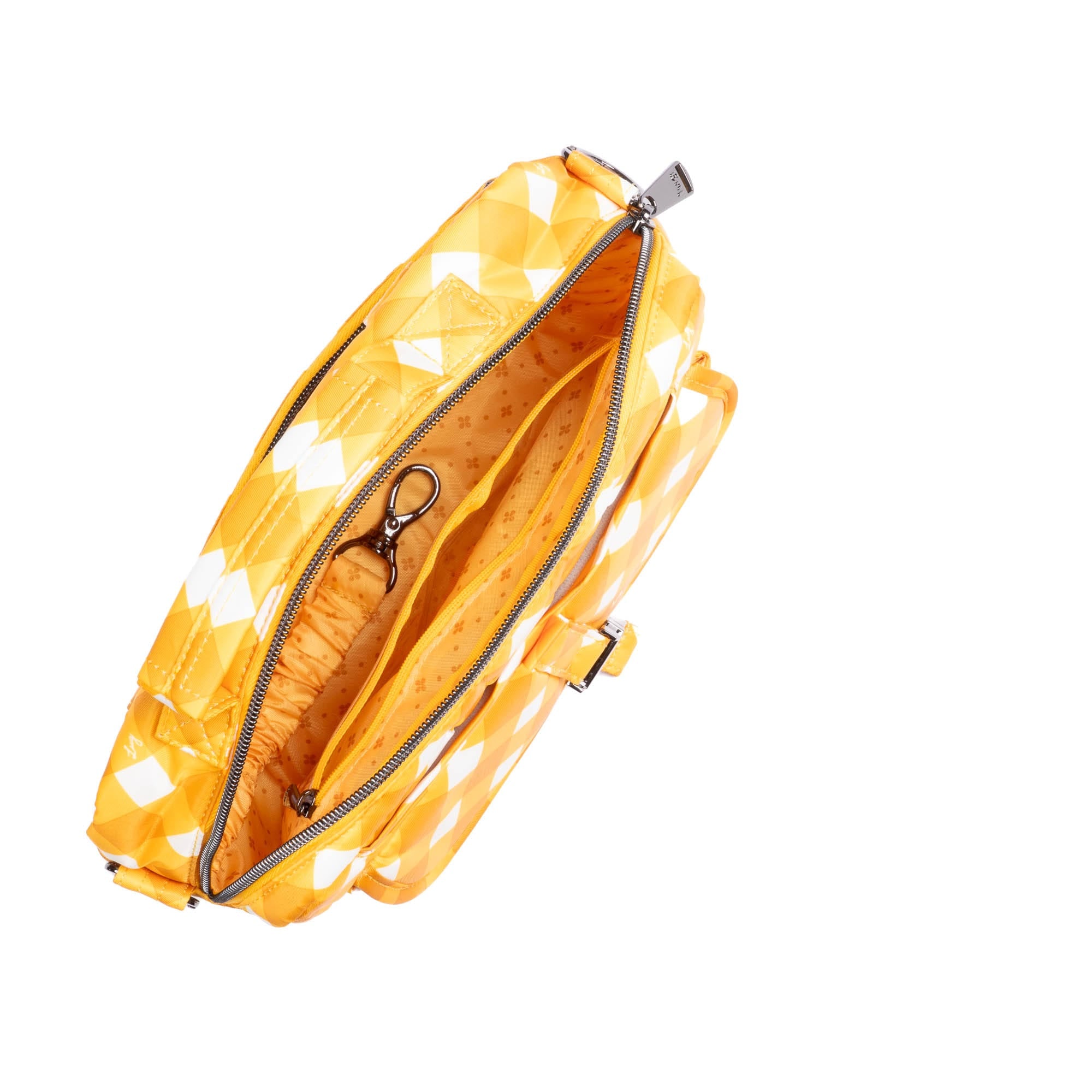 Sidecar Convertible Crossbody Bag - GINGHAM MUSTARD - Sidecar_GinghamMustard_05