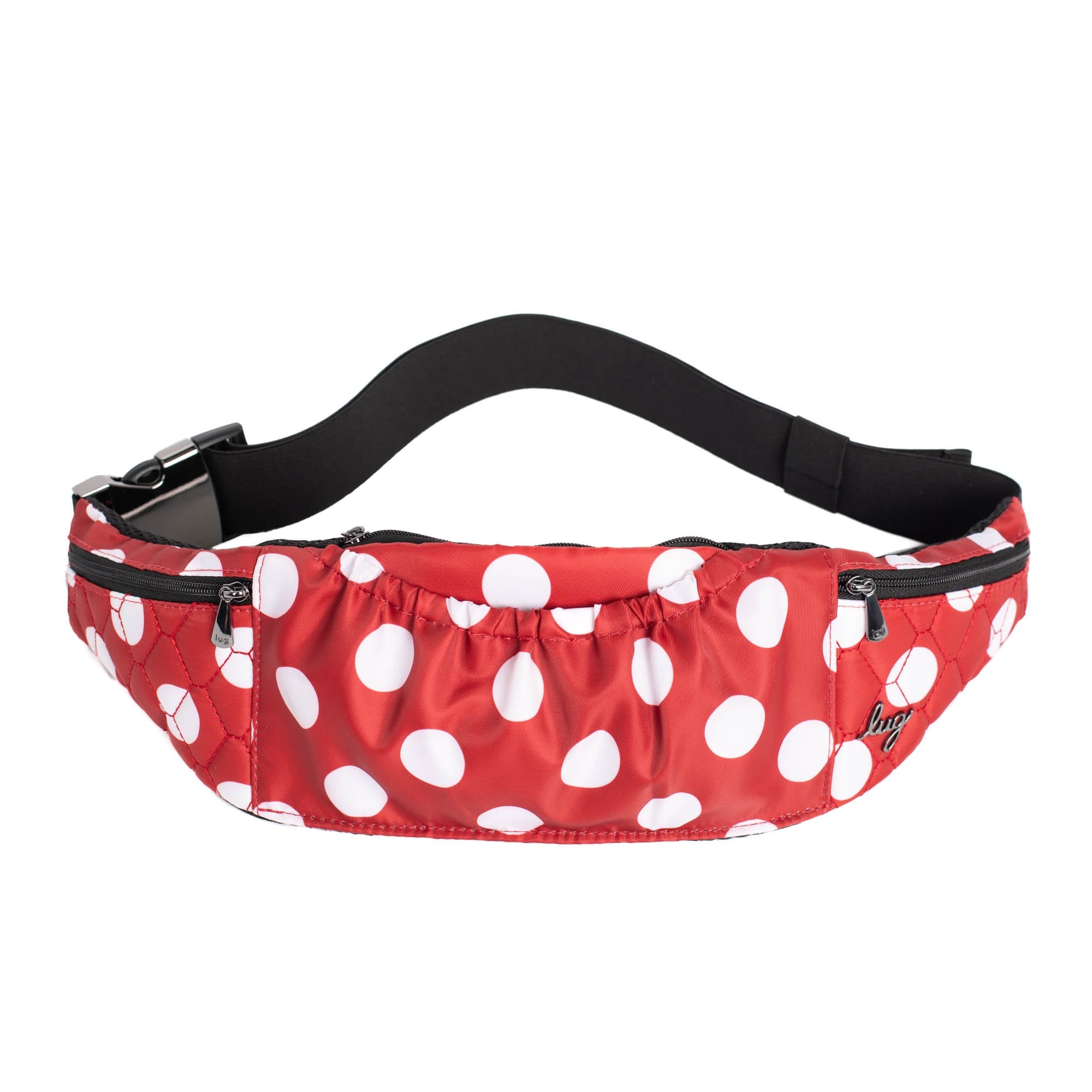 Skedaddle Belt Bag - CRIMSON LARGE DOT - Skedaddle_CrimsonLGDot_01