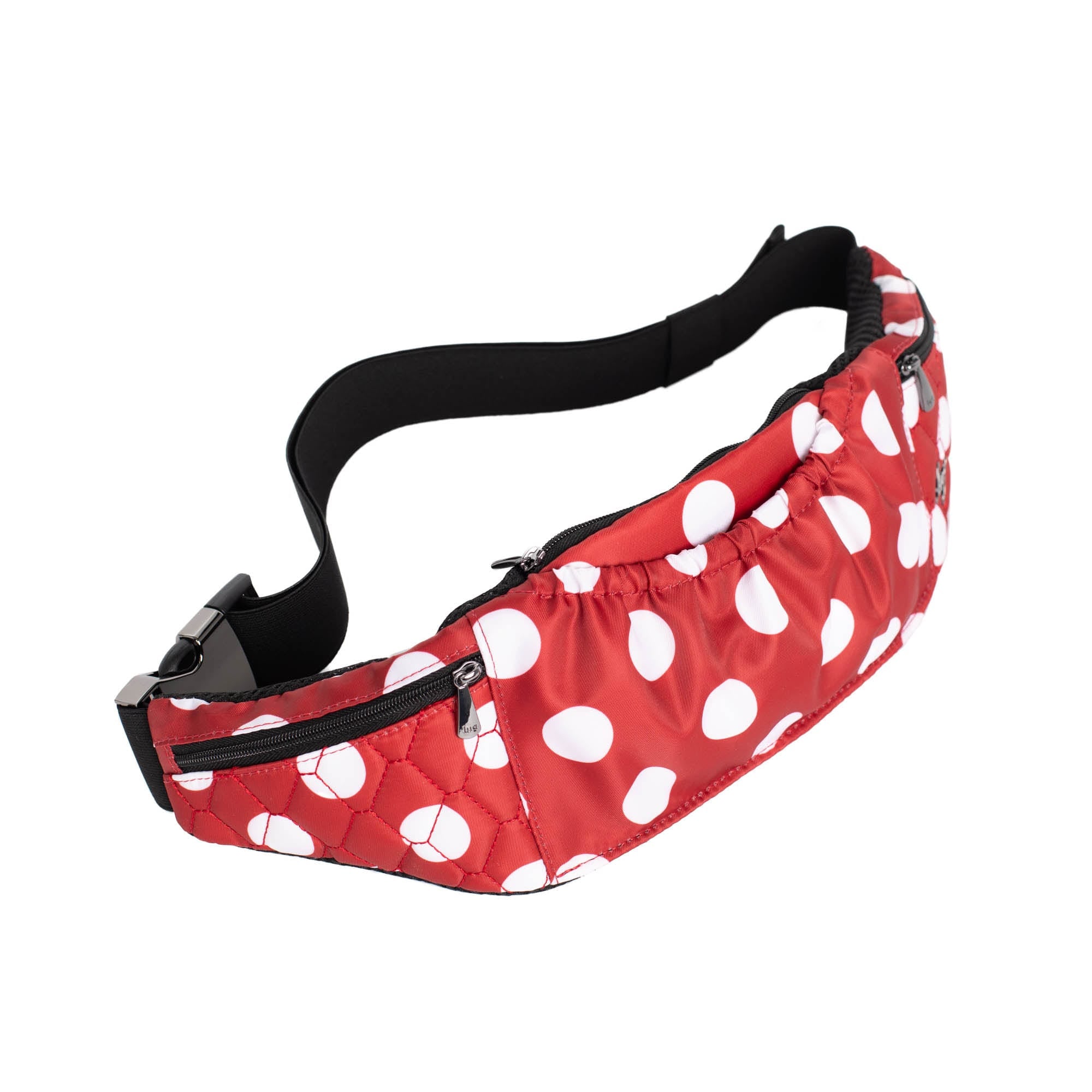 Skedaddle Belt Bag - CRIMSON LARGE DOT - Skedaddle_CrimsonLGDot_02