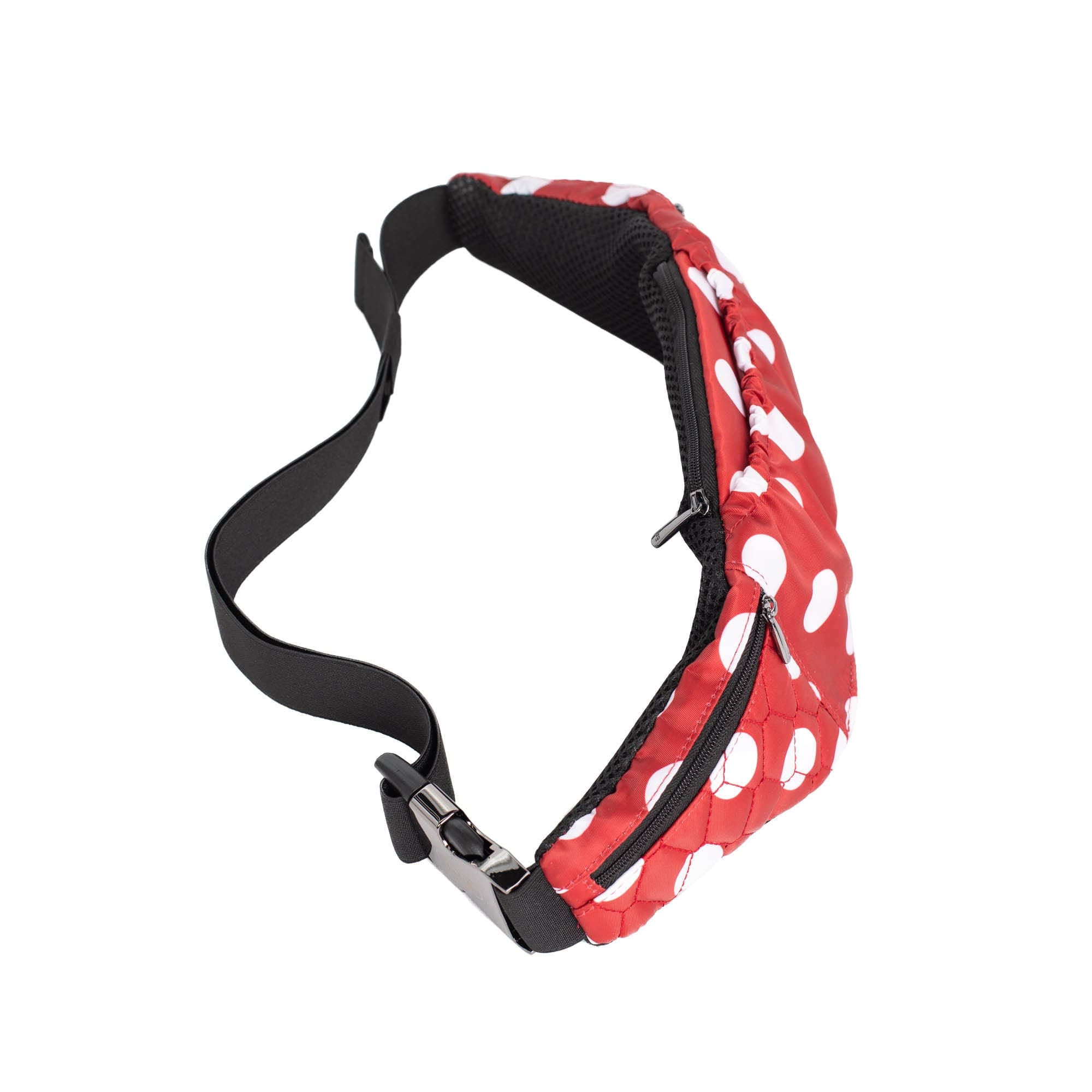 Skedaddle Belt Bag - CRIMSON LARGE DOT - Skedaddle_CrimsonLGDot_03