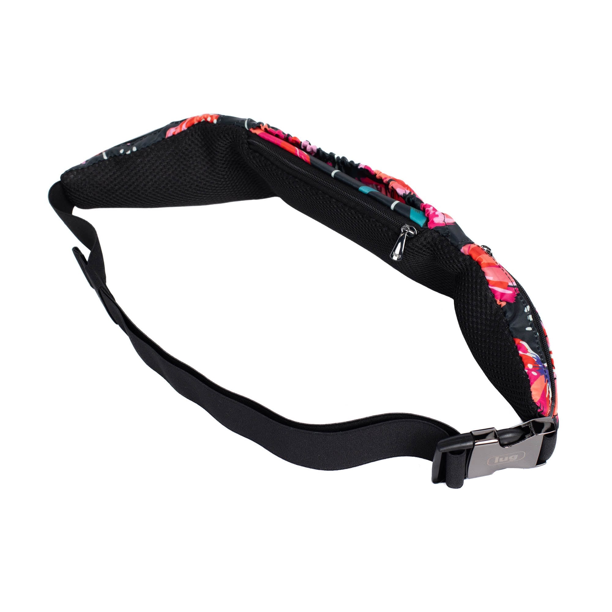 Skedaddle Belt Bag - POMPOM FLORAL BLACK - Skedaddle_PomPomFloralBlack_04