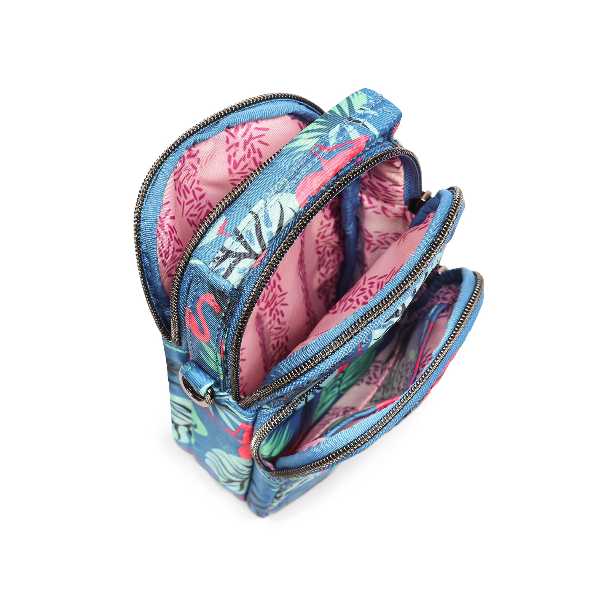 Skeeter Mini 2 Convertible Crossbody - FLAMINGO BLUE TONAL - Skeeter2_Mini_FlamingoBlue_05