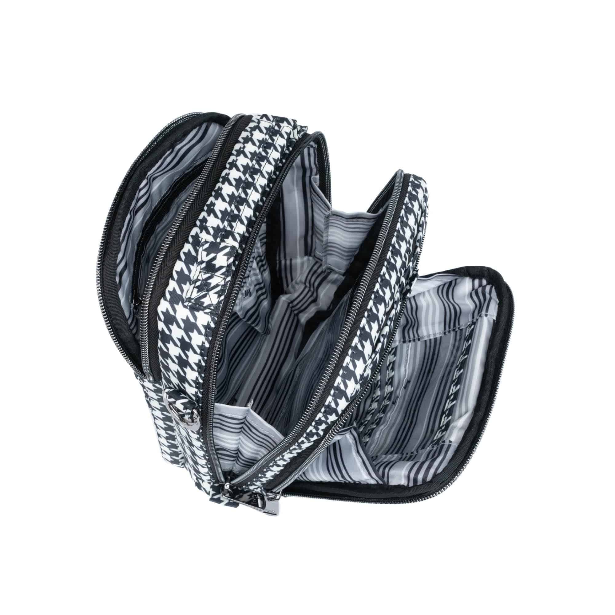 Skeeter Bridge Convertible Crossbody - MICRO HOUNDSTOOTH - SkeeterBridge_Houndstooth_07