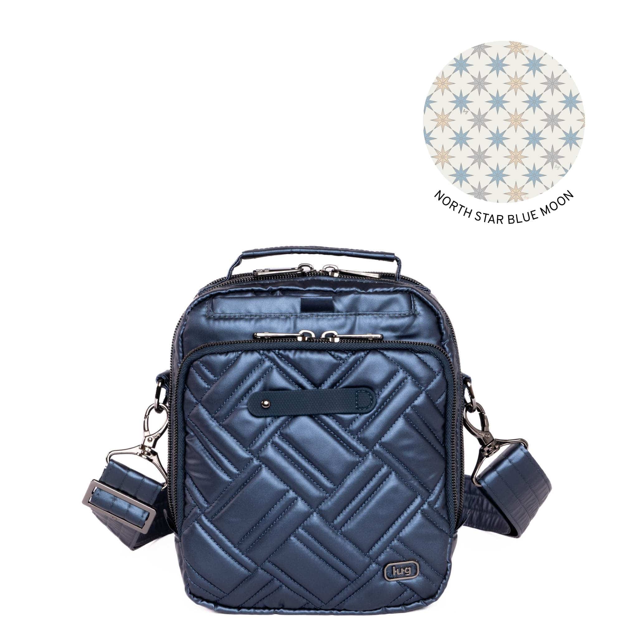 Skeeter Bridge Convertible Crossbody - METALLIC INDIGO - SkeeterBridge_MetallicIndigo