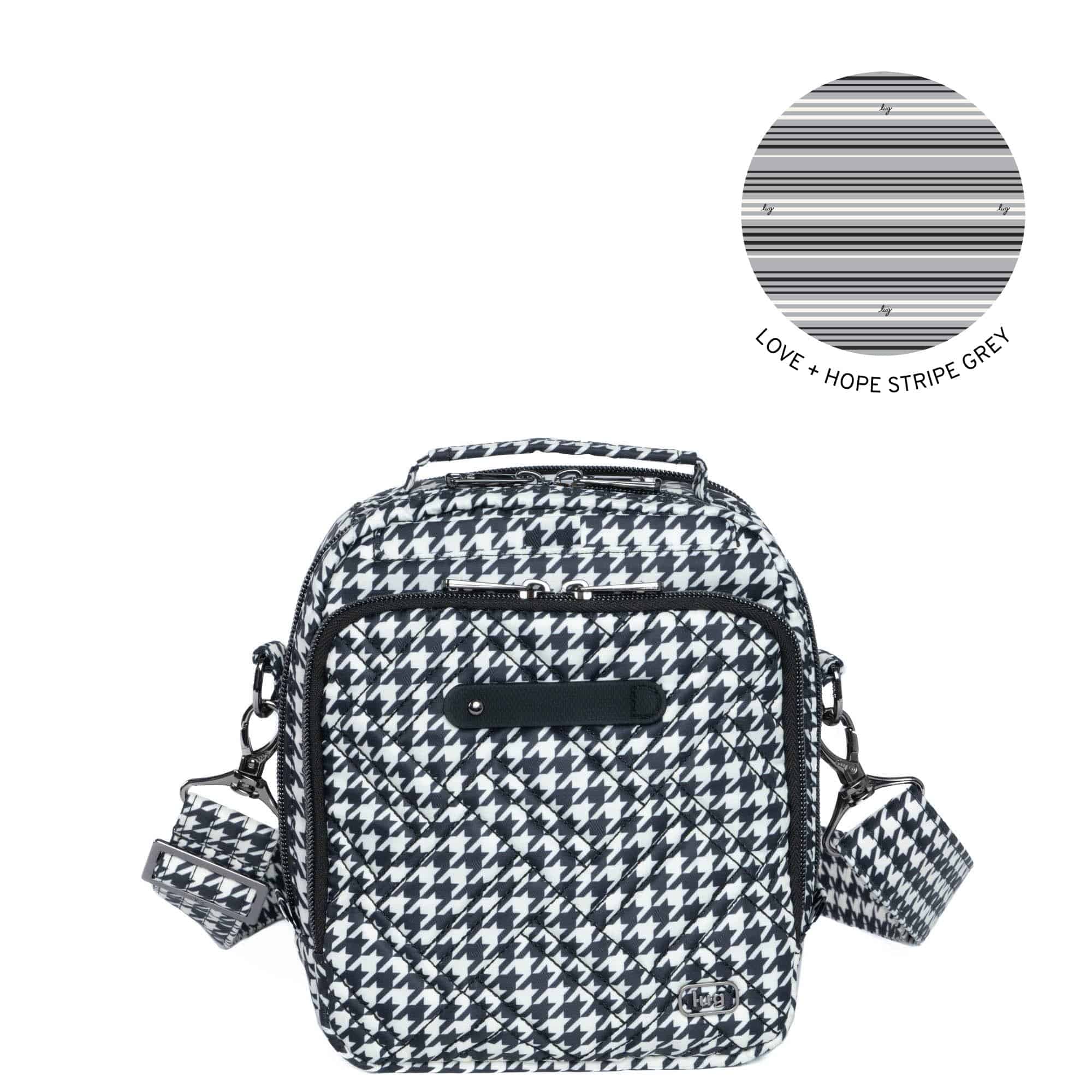 Skeeter Bridge Convertible Crossbody - MICRO HOUNDSTOOTH - SkeeterBridge_MicroHoundstooth