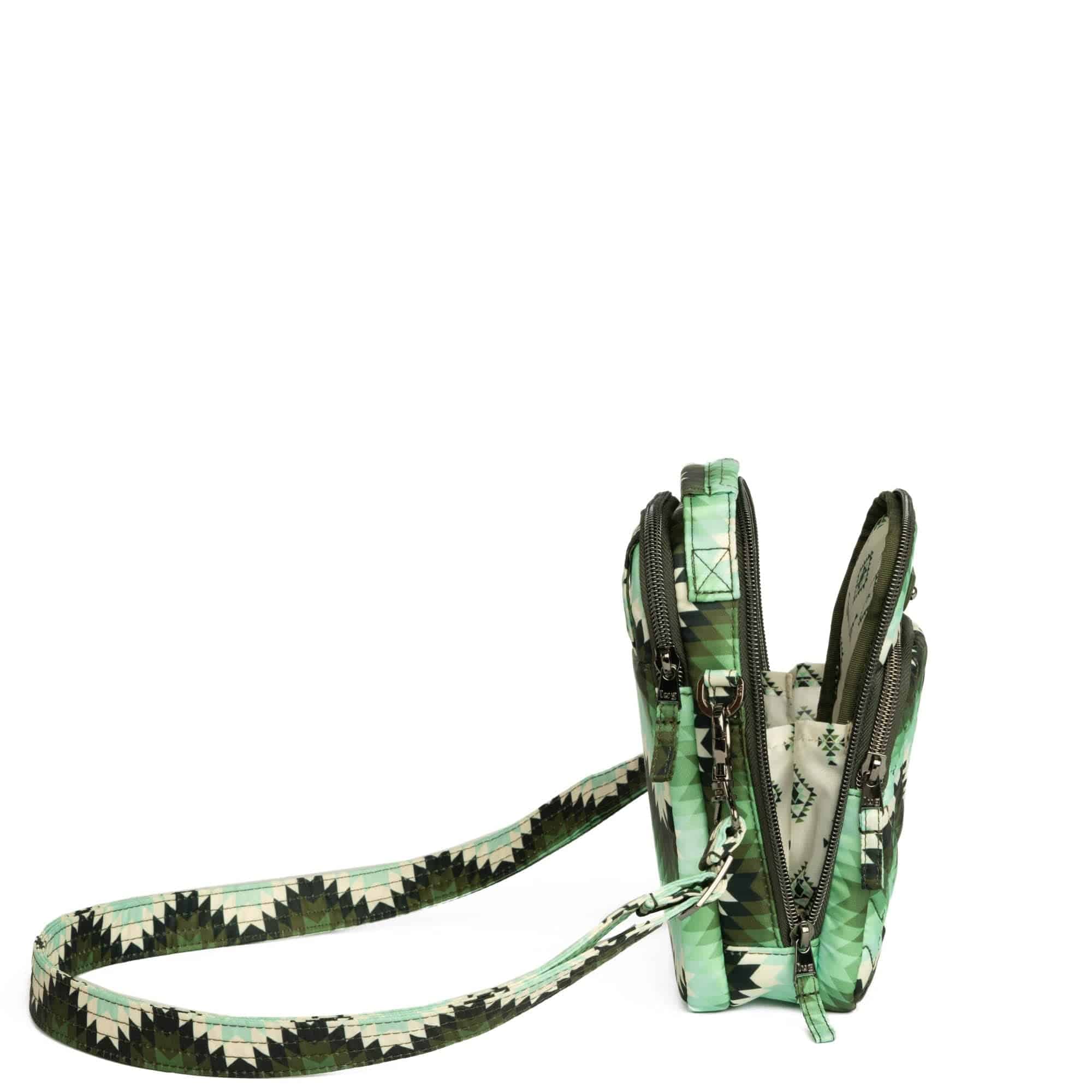 Guild Collection Classic Skeeter Mini Bridge - BARGELLO MOUNTAINS GREEN - SkeeterMD_BargelloMountainsGreen_04