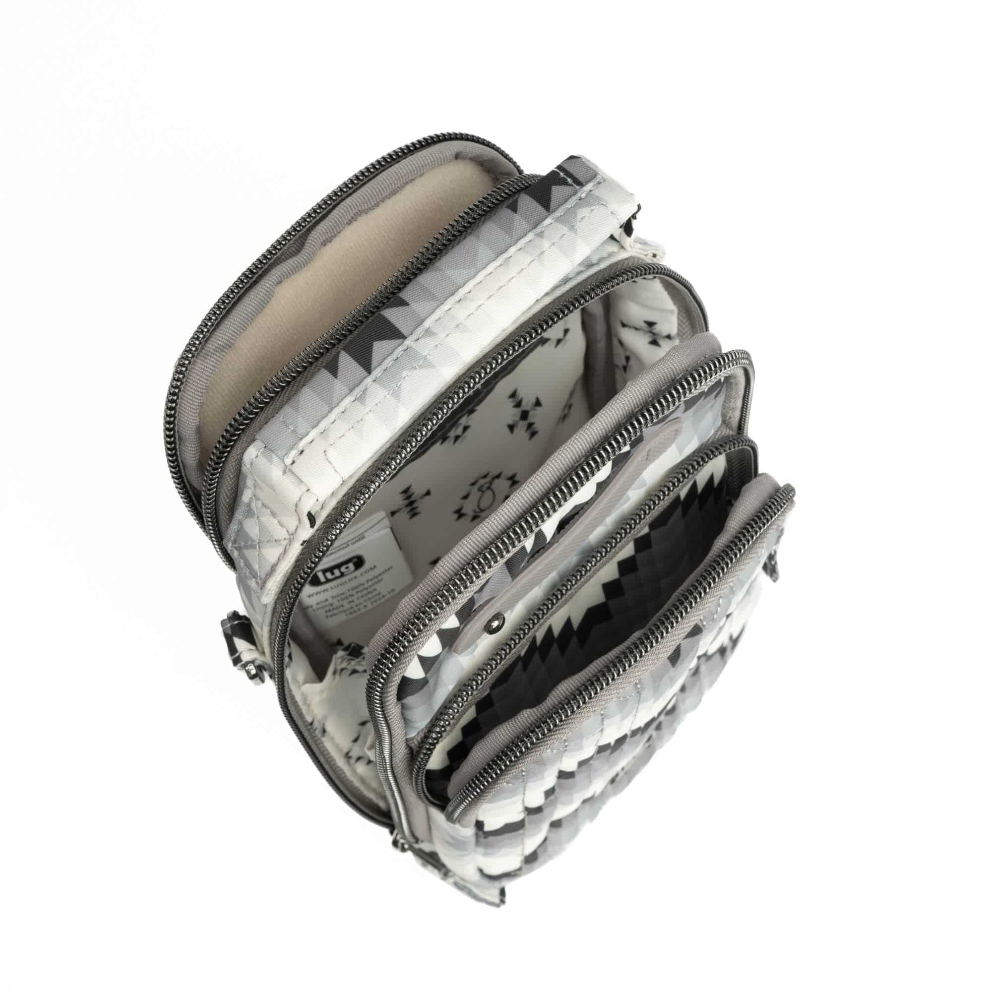 Guild Collection Classic Skeeter Mini Bridge - BARGELLO MOUNTAINS GREY - SkeeterMD_BargelloMountainsGrey_06