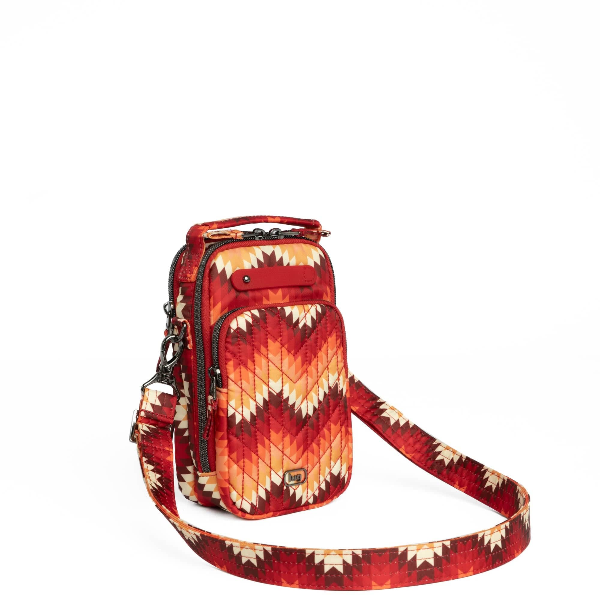 Guild Collection Classic Skeeter Mini Bridge - BARGELLO MOUNTAINS RED - SkeeterMD_BargelloMountainsRed_02