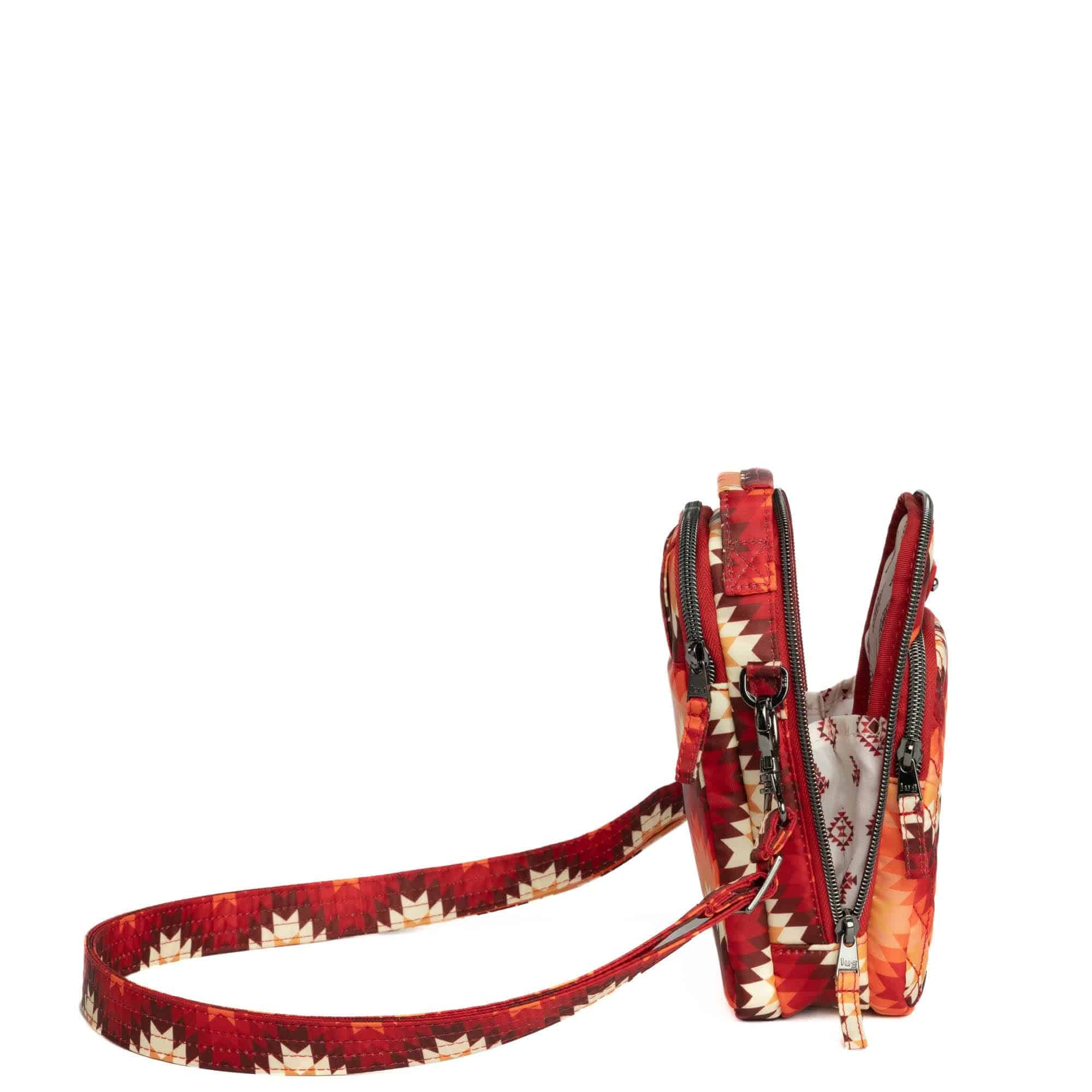 Guild Collection Classic Skeeter Mini Bridge - BARGELLO MOUNTAINS RED - SkeeterMD_BargelloMountainsRed_04