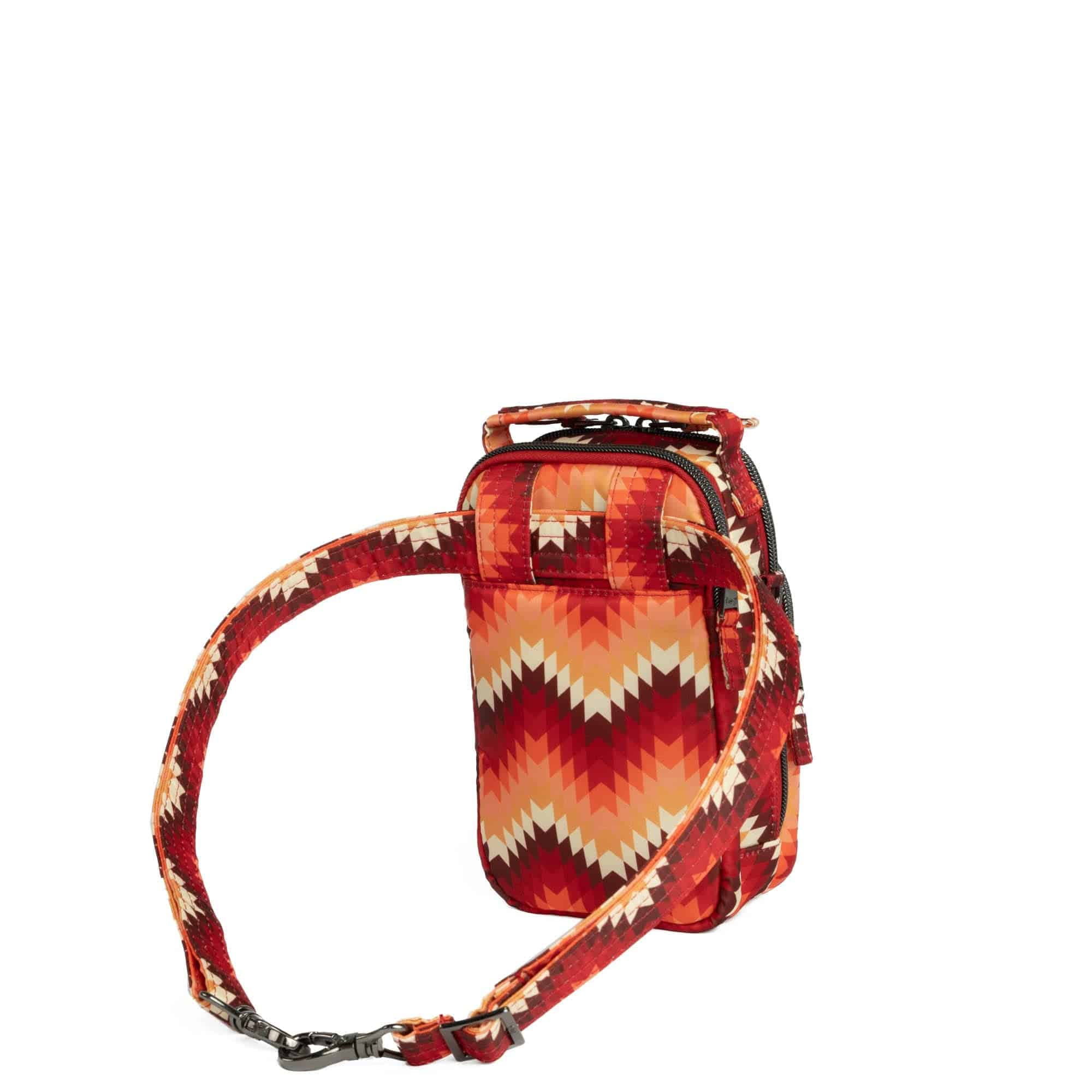 Guild Collection Classic Skeeter Mini Bridge - BARGELLO MOUNTAINS RED - SkeeterMD_BargelloMountainsRed_05