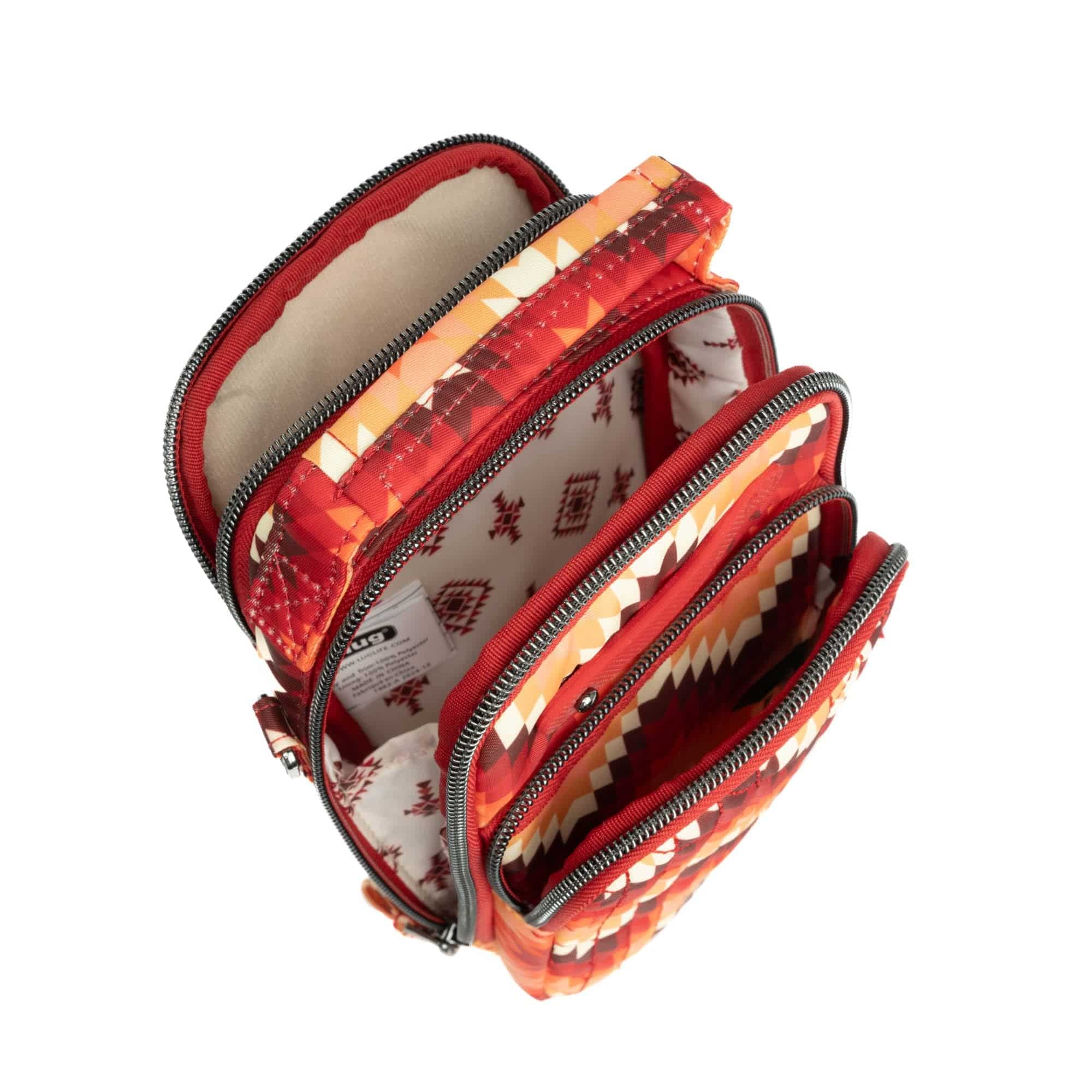 Guild Collection Classic Skeeter Mini Bridge - BARGELLO MOUNTAINS RED - SkeeterMD_BargelloMountainsRed_06