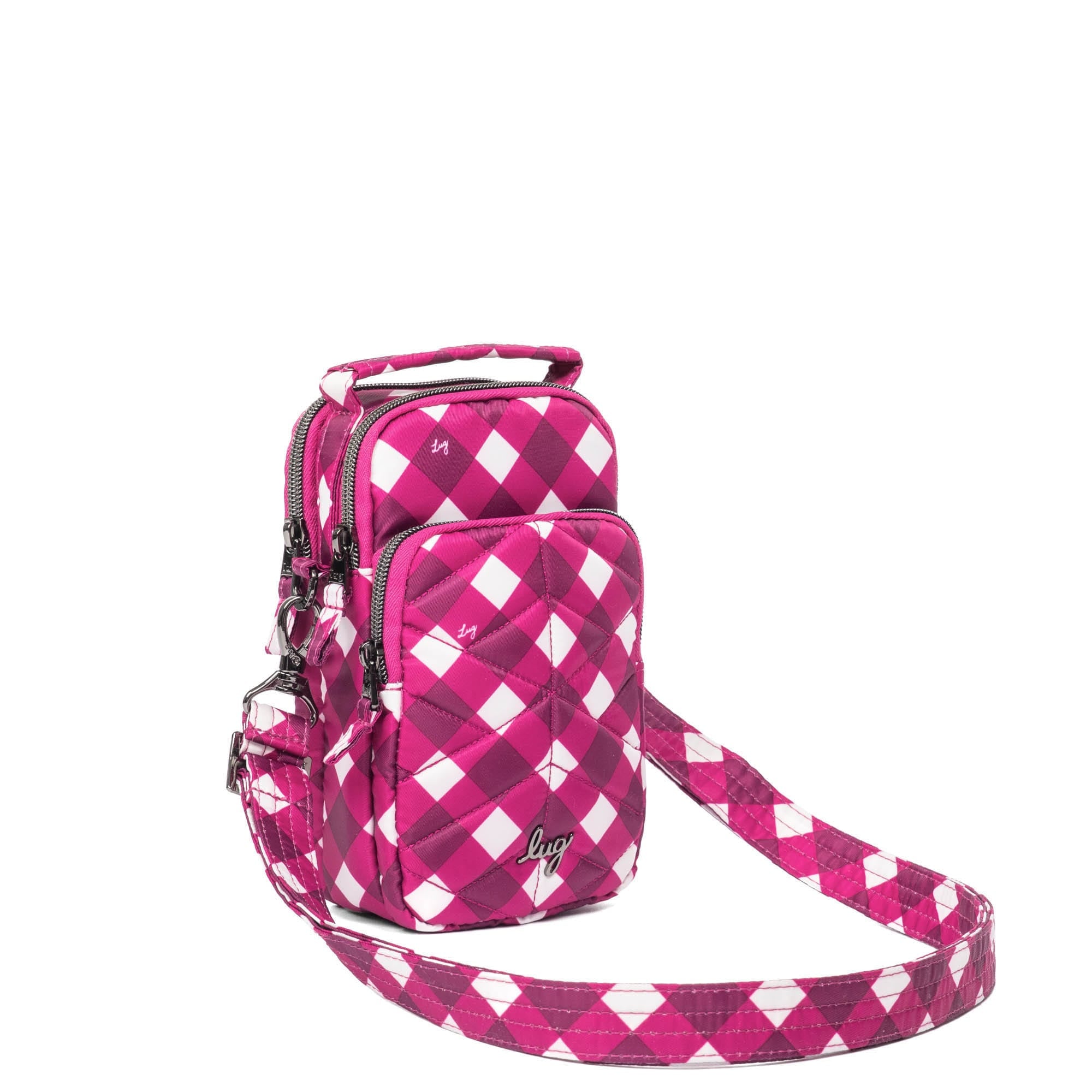 Skeeter Mini 2 Convertible Crossbody - GINGHAM BERRY - SkeeterMini2_GinghamBerry_02