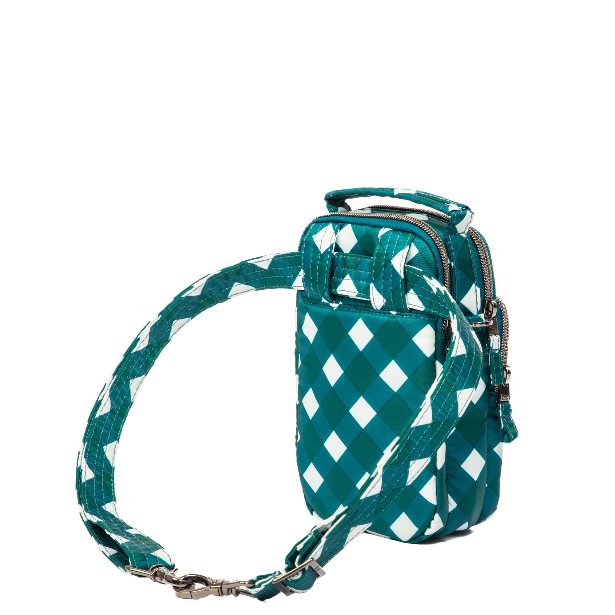 Skeeter Mini 2 Convertible Crossbody - GINGHAM EVERGREEN - SkeeterMini2_GinghamEvergreen_04