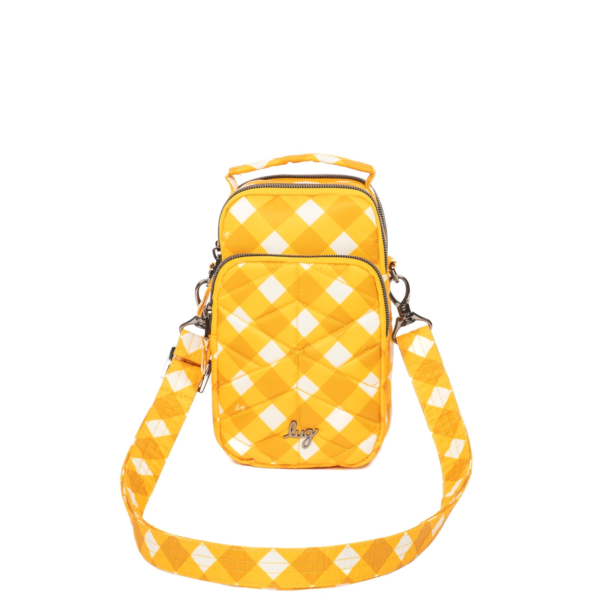 Skeeter Mini 2 Convertible Crossbody - GINGHAM MUSTARD - SkeeterMini2_GinghamMustard_01