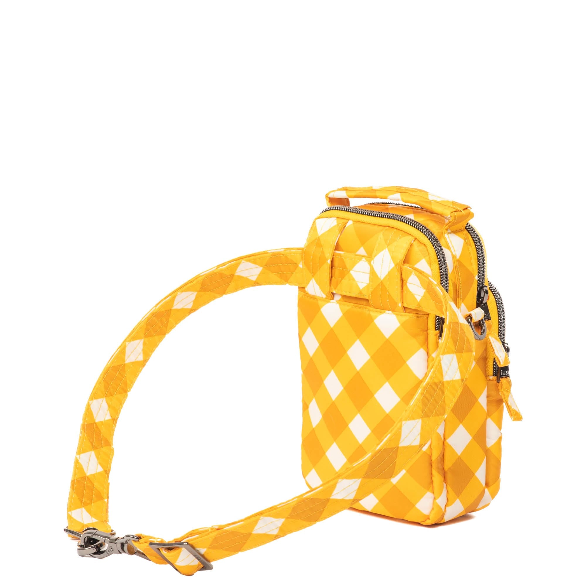 Skeeter Mini 2 Convertible Crossbody - GINGHAM MUSTARD - SkeeterMini2_GinghamMustard_04