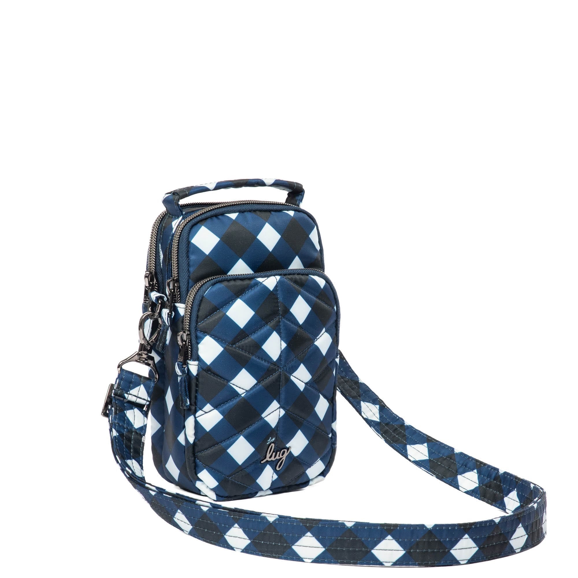 Skeeter Mini 2 Convertible Crossbody - GINGHAM NAVY - SkeeterMini2_GinghamNavy_02