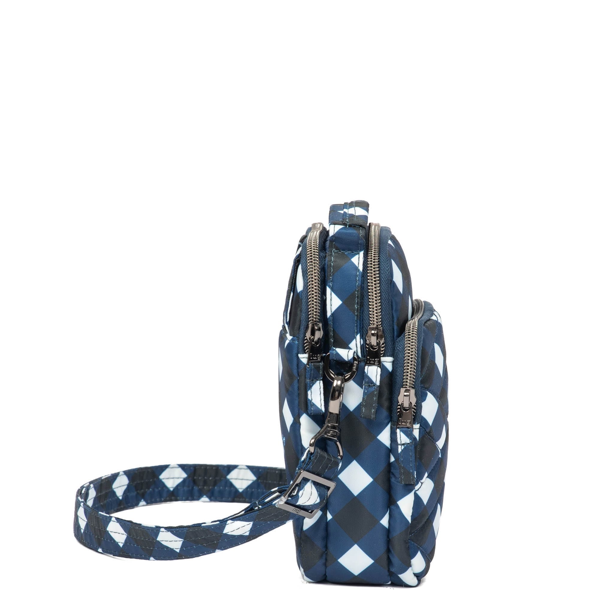 Skeeter Mini 2 Convertible Crossbody - GINGHAM NAVY - SkeeterMini2_GinghamNavy_03