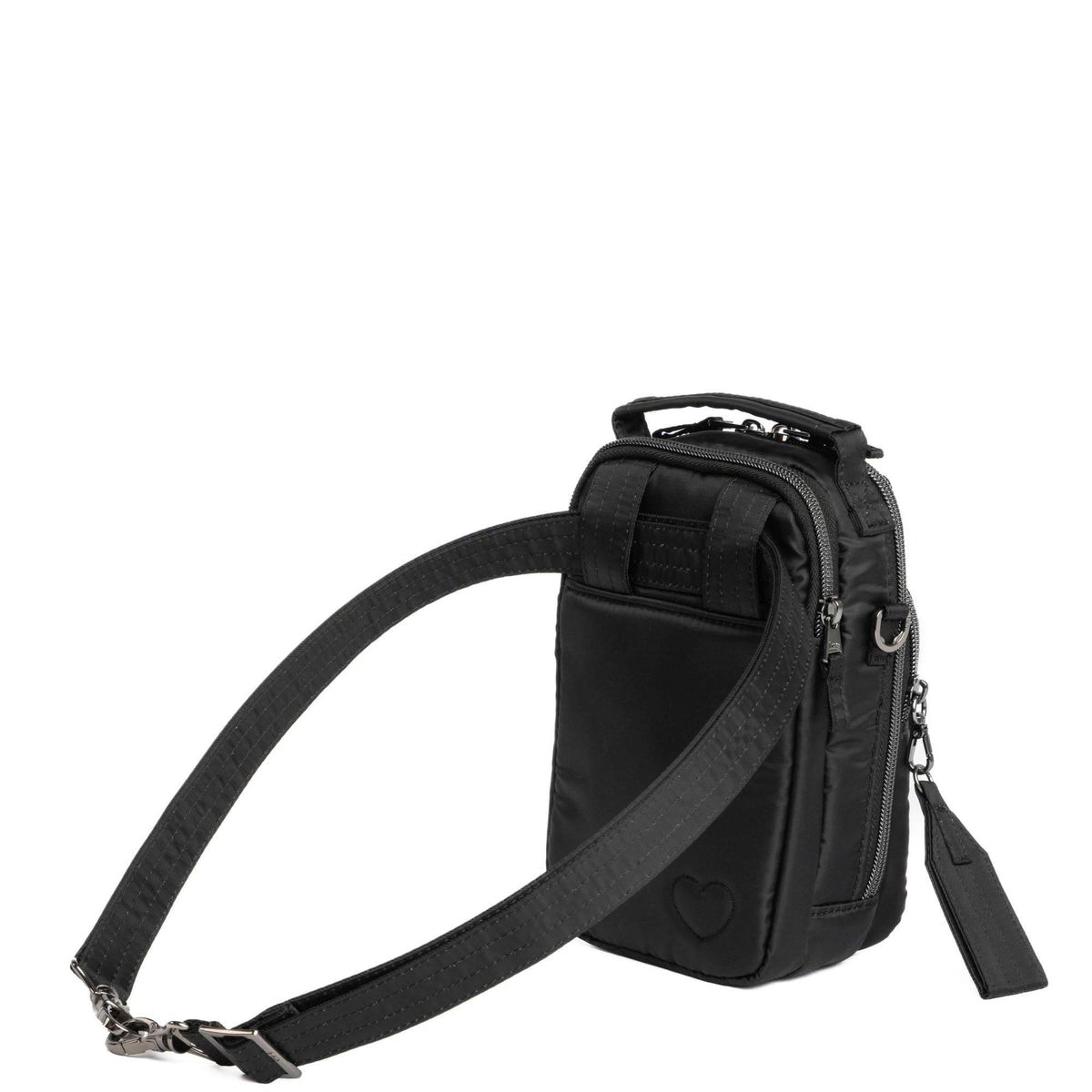 Skeeter Mini Bridge Love Convertible Crossbody - BLACK - SkeeterMiniBridgeLove_Black_05