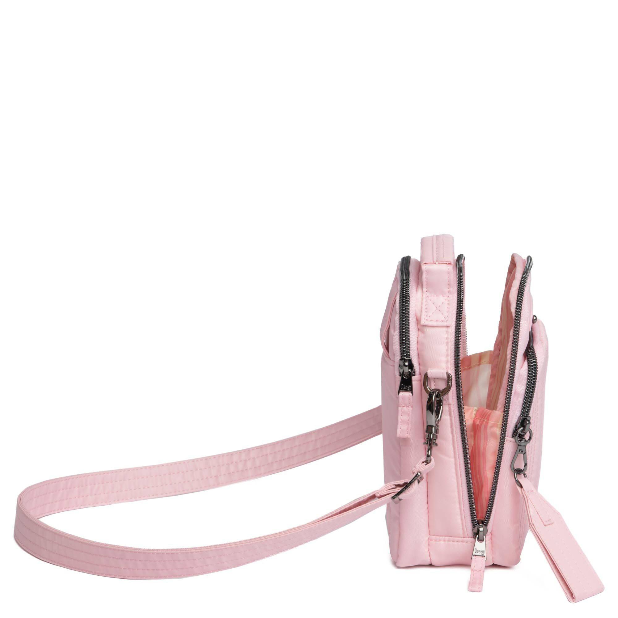 Skeeter Mini Bridge Love Convertible Crossbody - BUBBLE PINK - SkeeterMiniBridgeLove_BubblePink_04