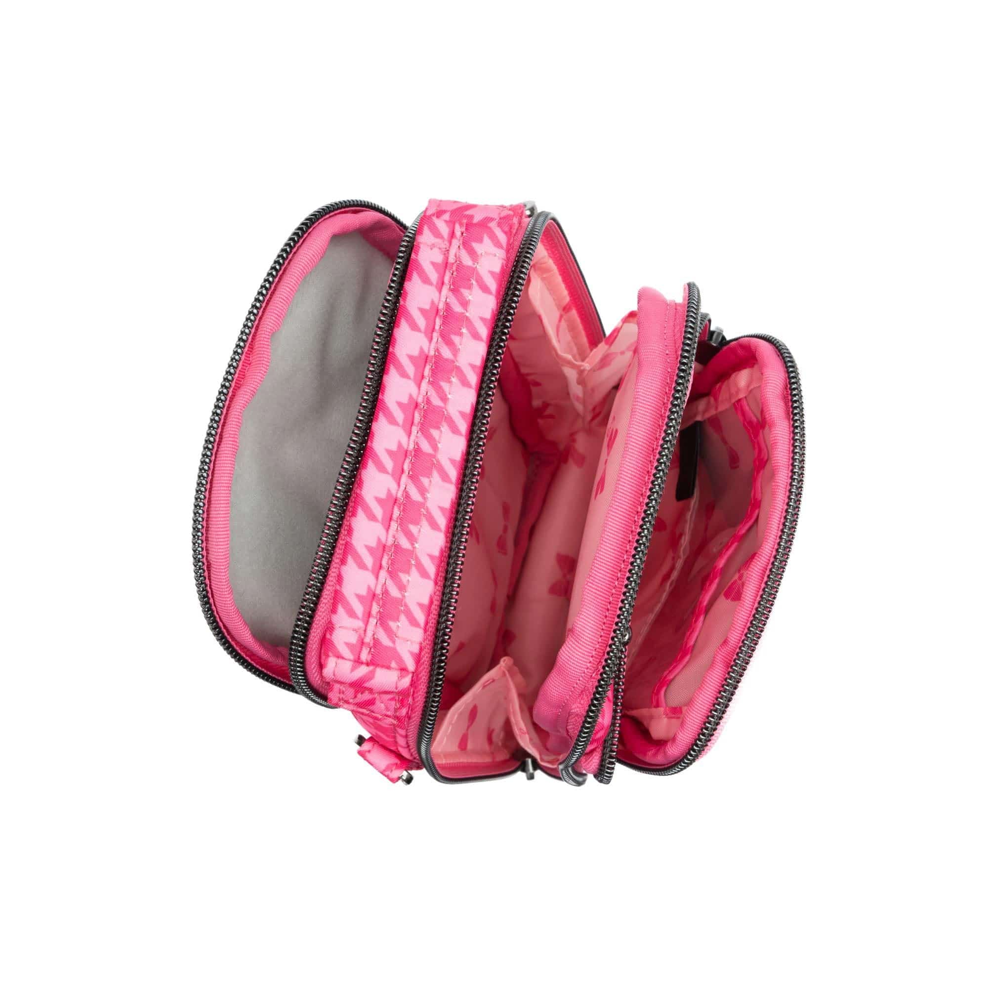 Skeeter Mini Bridge Love Convertible Crossbody - HOUNDSTOOTH RED PINK - SkeeterMiniBridgeLove_HoundstoothPink_06_acf55aac-558c-4a4b-b0d5-9acc13e41ab2