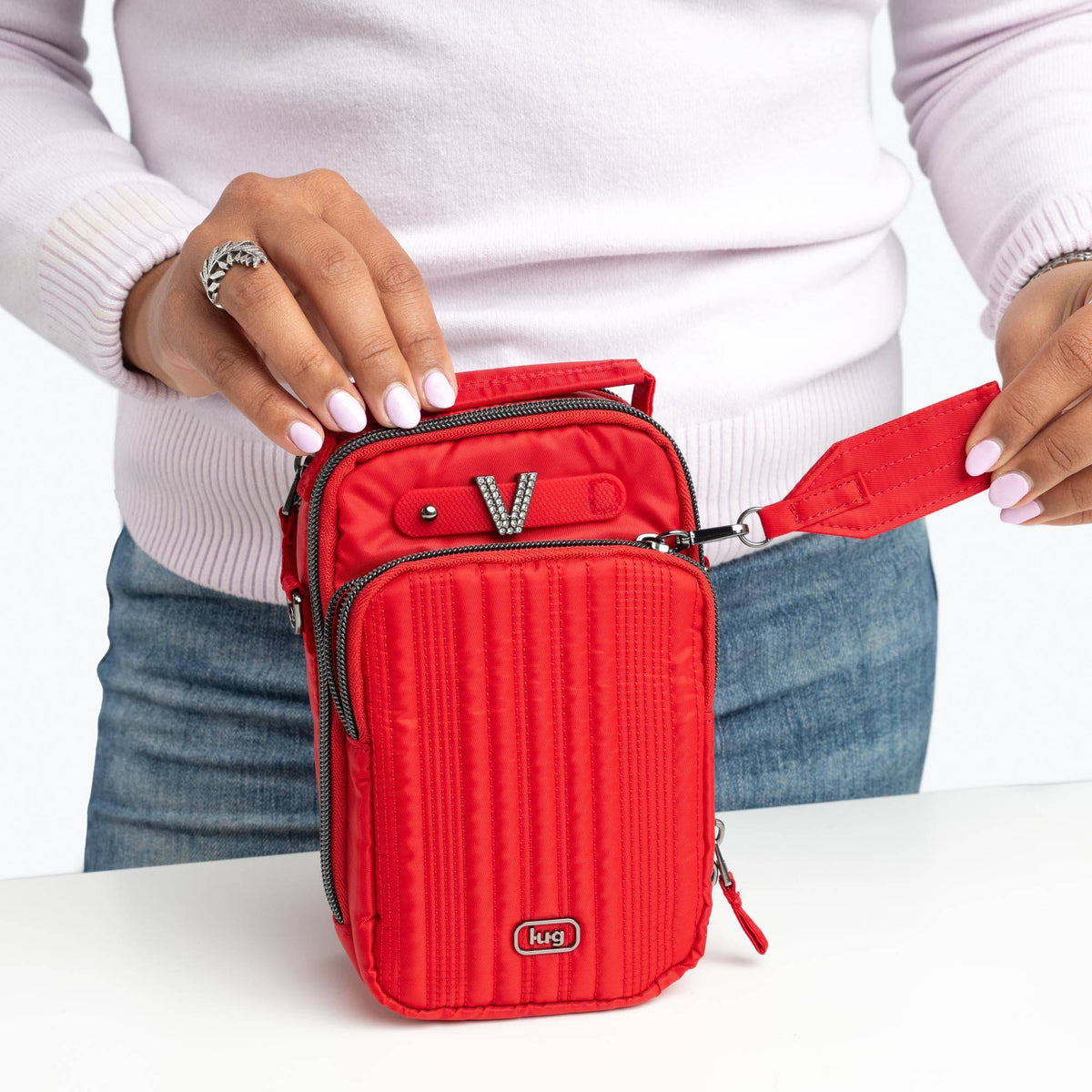Skeeter Mini Bridge Love Convertible Crossbody - - SkeeterMiniBridgeLove_Lifestyle_02