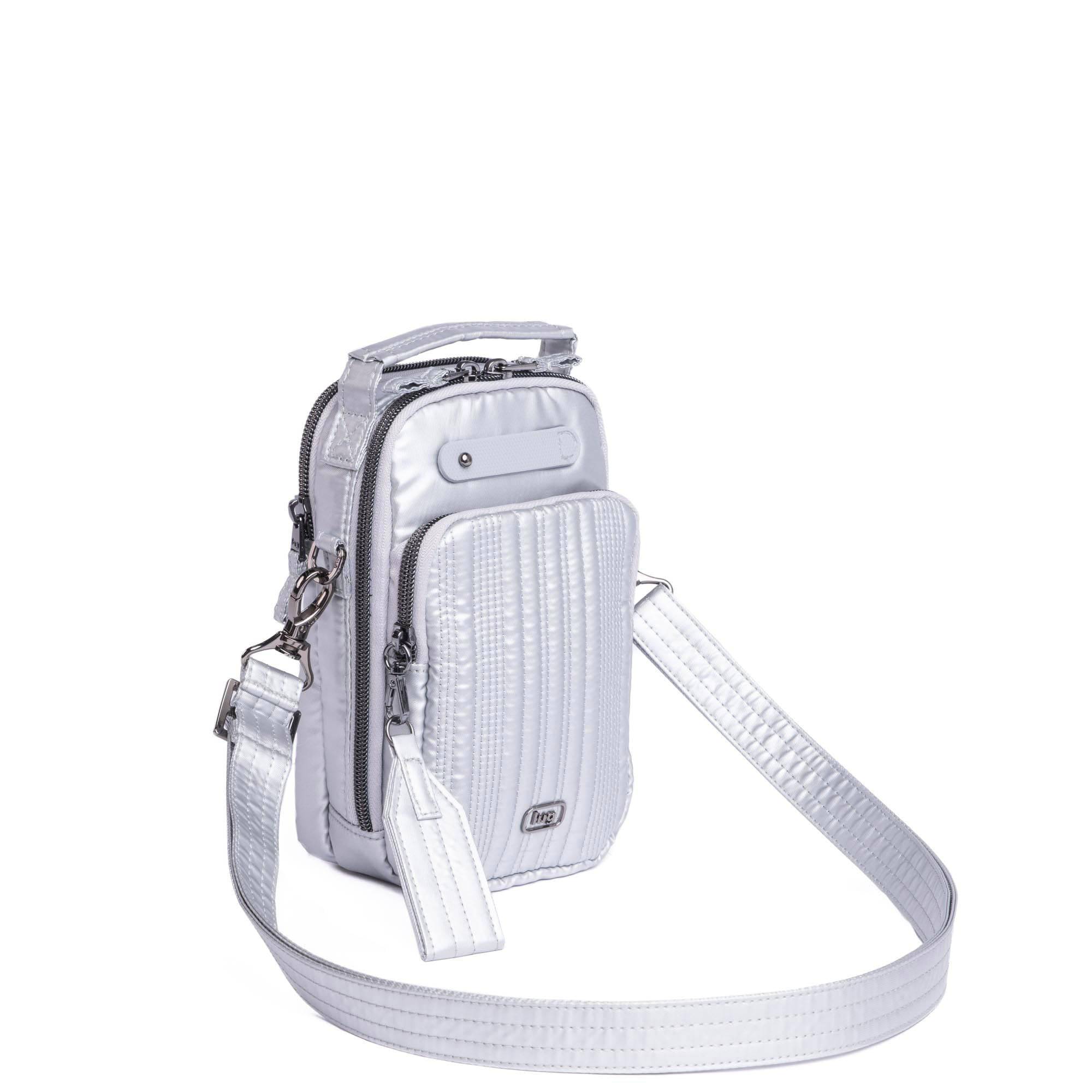Skeeter Mini Bridge Love Convertible Crossbody - METALLIC SILVER - SkeeterMiniBridgeLove_MetallicSilver_02