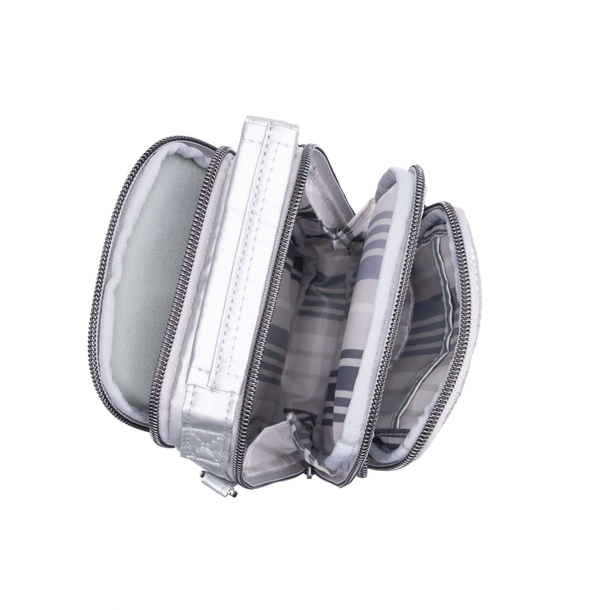 Skeeter Mini Bridge Love Convertible Crossbody - METALLIC SILVER - SkeeterMiniBridgeLove_MetallicSilver_06