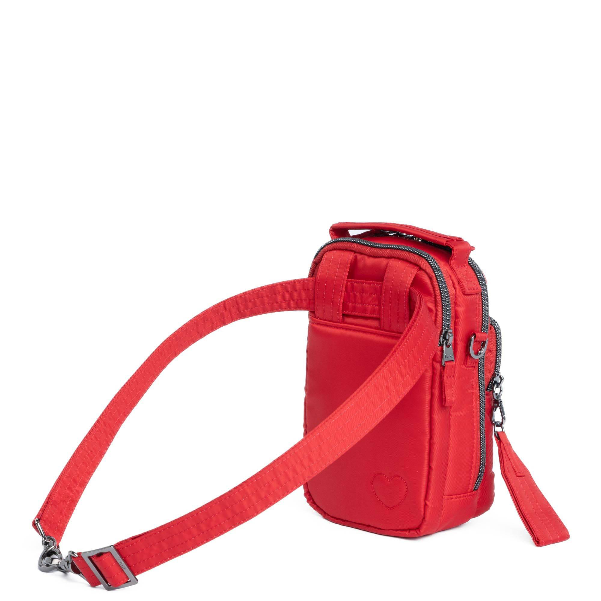 Skeeter Mini Bridge Love Convertible Crossbody - POPPY RED - SkeeterMiniBridgeLove_PoppyRed_05