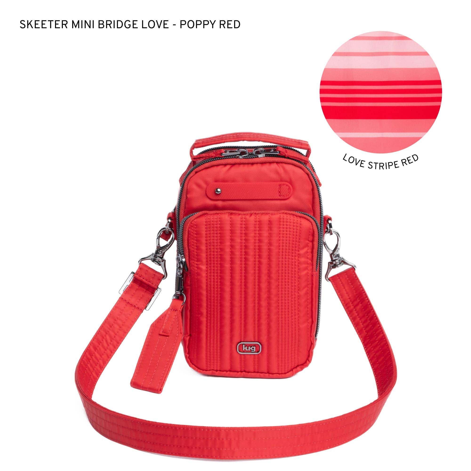 Skeeter Mini Bridge Love Convertible Crossbody - POPPY RED - SkeeterMiniBridgeLove_PoppyRed_LL_2qczsa