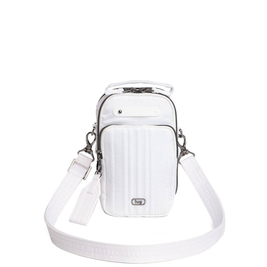 Skeeter Mini Bridge Love Convertible Crossbody - - SkeeterMiniBridgeLove_White_01