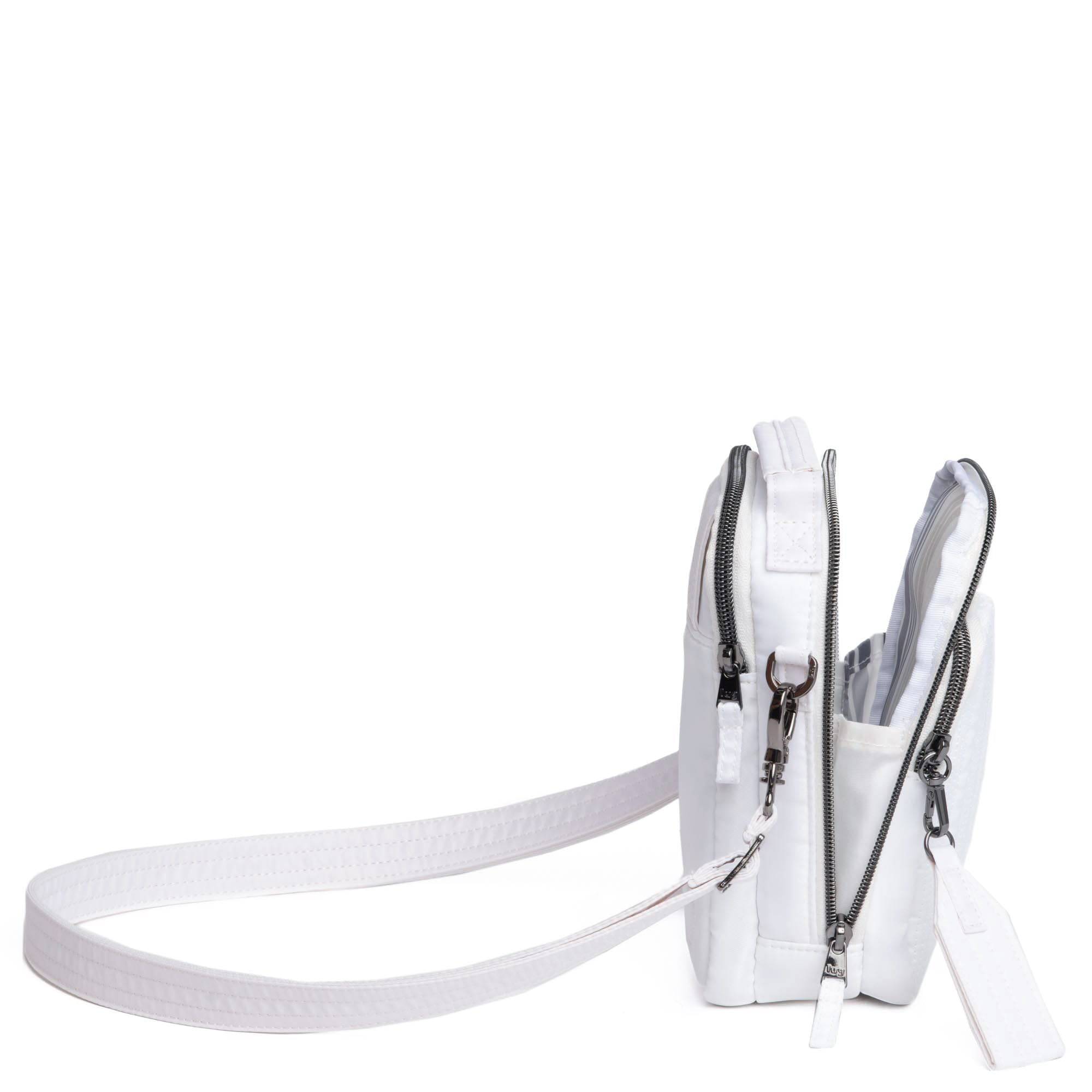 Skeeter Mini Bridge Love Convertible Crossbody - WHITE - SkeeterMiniBridgeLove_White_04