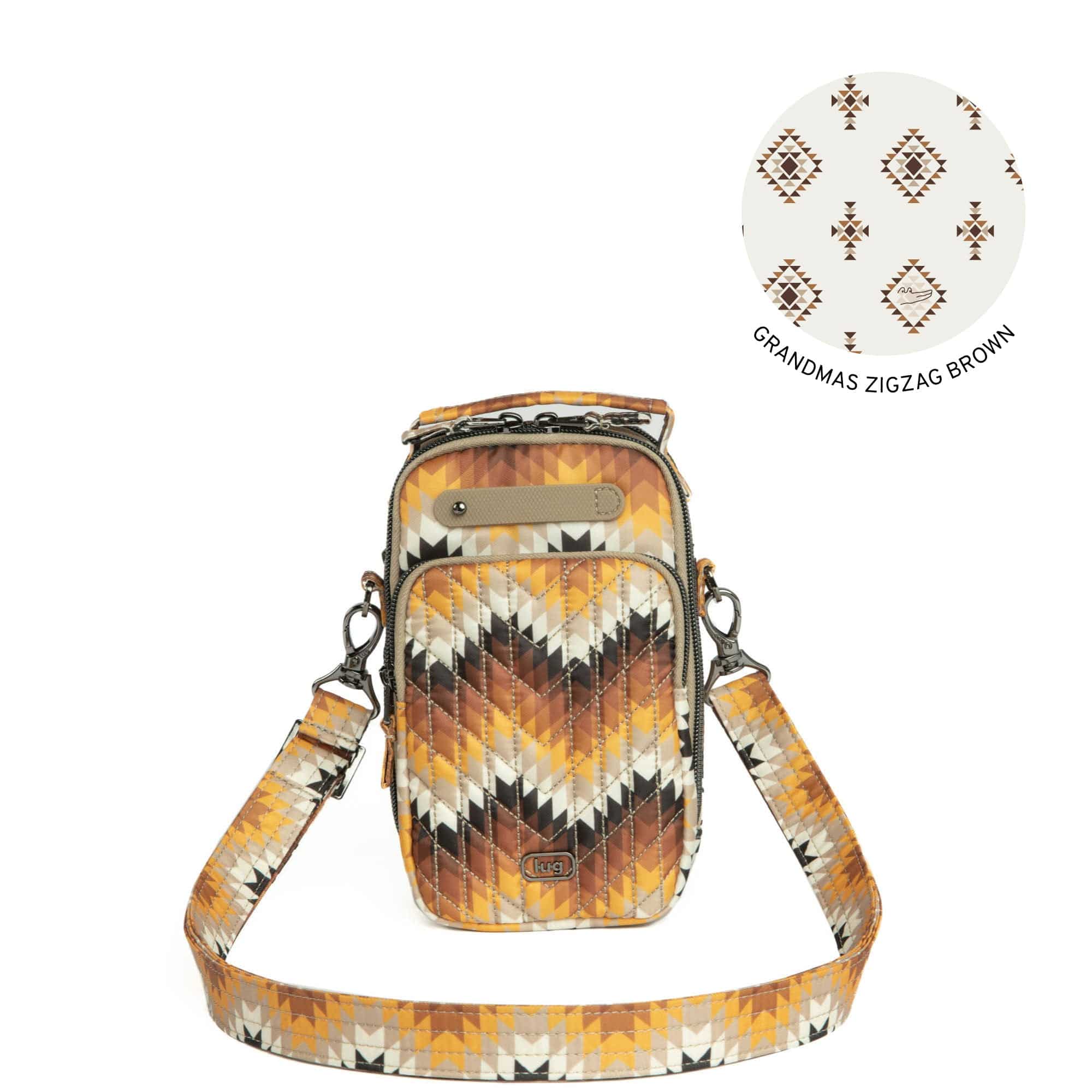 Guild Collection Classic Skeeter Mini Bridge - BARGELLO MOUNTAINS BROWN - SkeeterMiniBridge_BargelloMountainsBrown