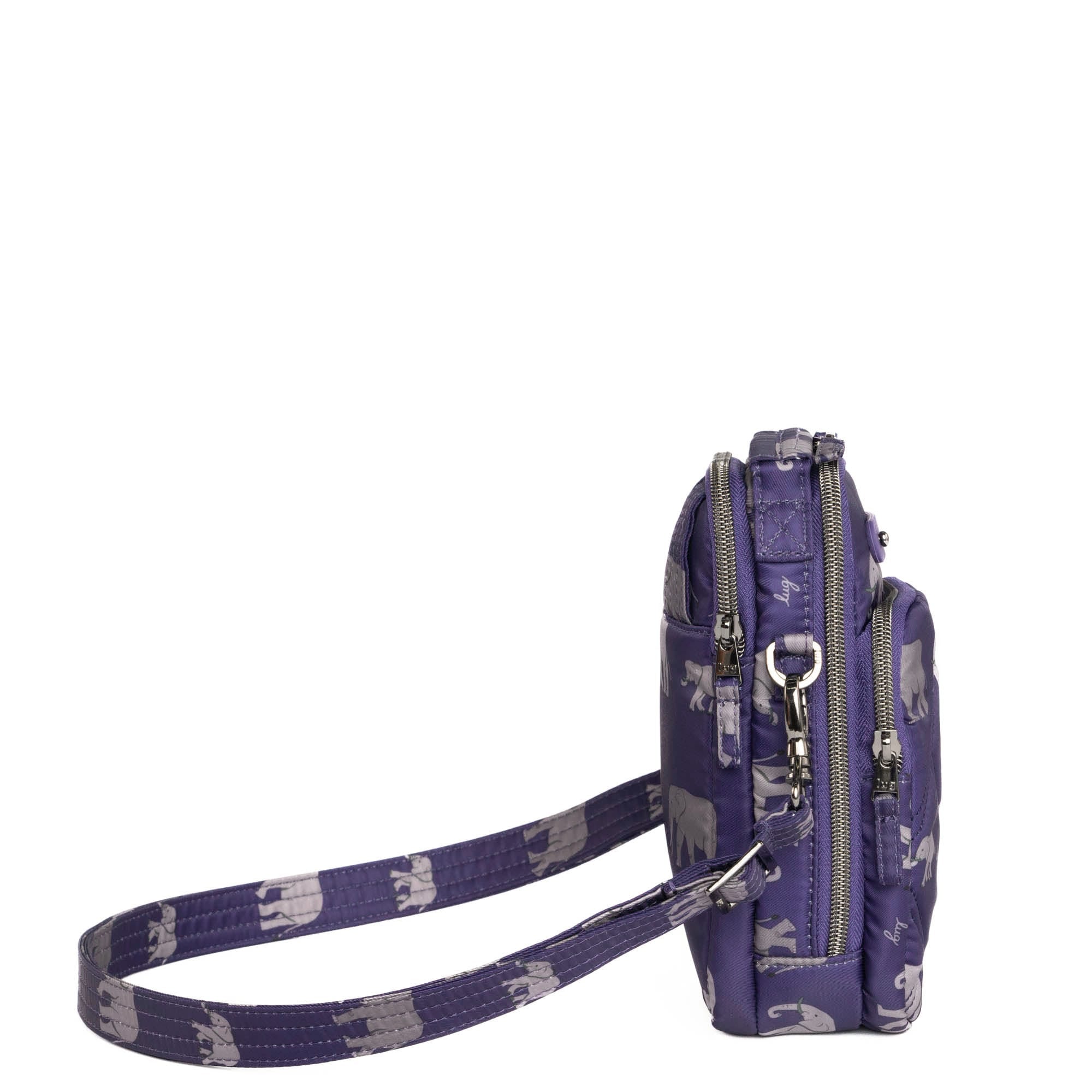Skeeter Mini Bridge Convertible Crossbody - ELEPHANT PURPLE - SkeeterMiniBridge_ElephantPurple_03