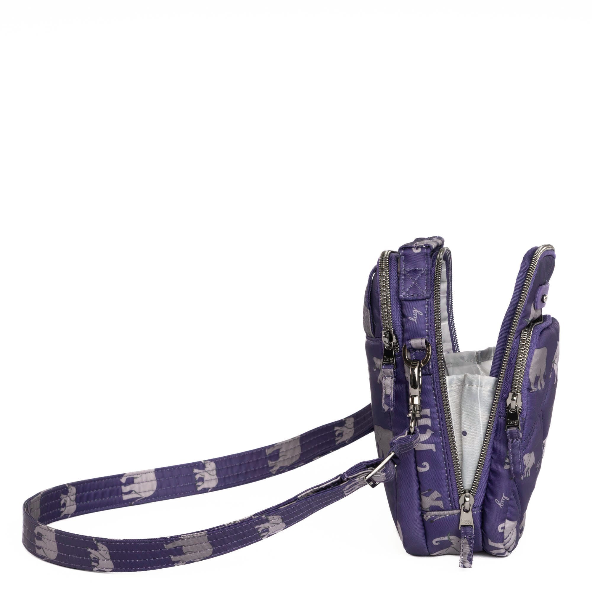 Skeeter Mini Bridge Convertible Crossbody - ELEPHANT PURPLE - SkeeterMiniBridge_ElephantPurple_04