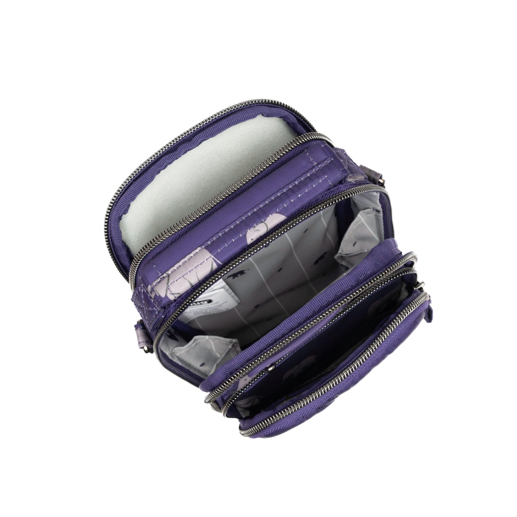 Skeeter Mini Bridge Convertible Crossbody - ELEPHANT PURPLE - SkeeterMiniBridge_ElephantPurple_06