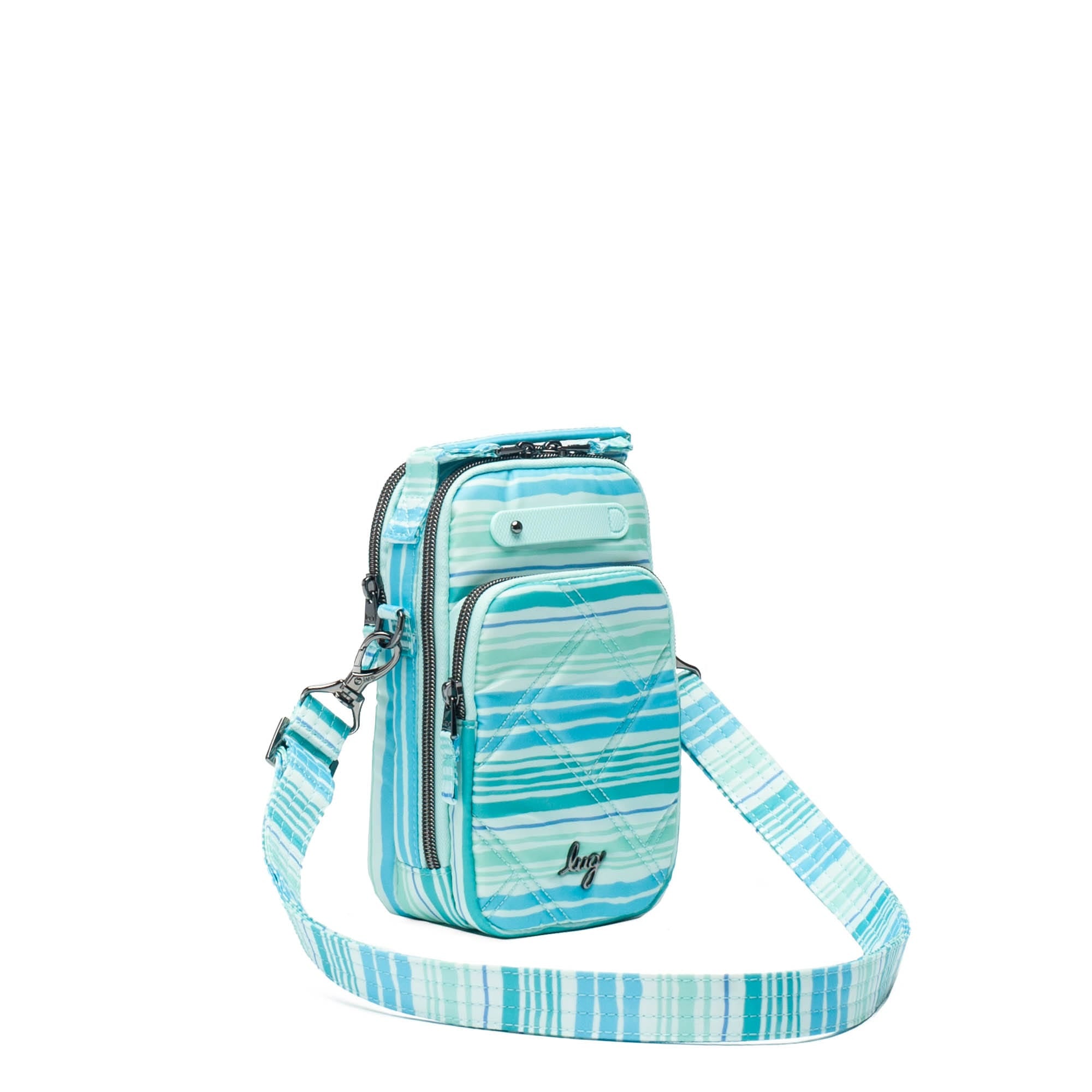 Skeeter Mini Bridge Convertible Crossbody - LOVE WAVES AQUA - SkeeterMiniBridge_LoveWavesAqua_02